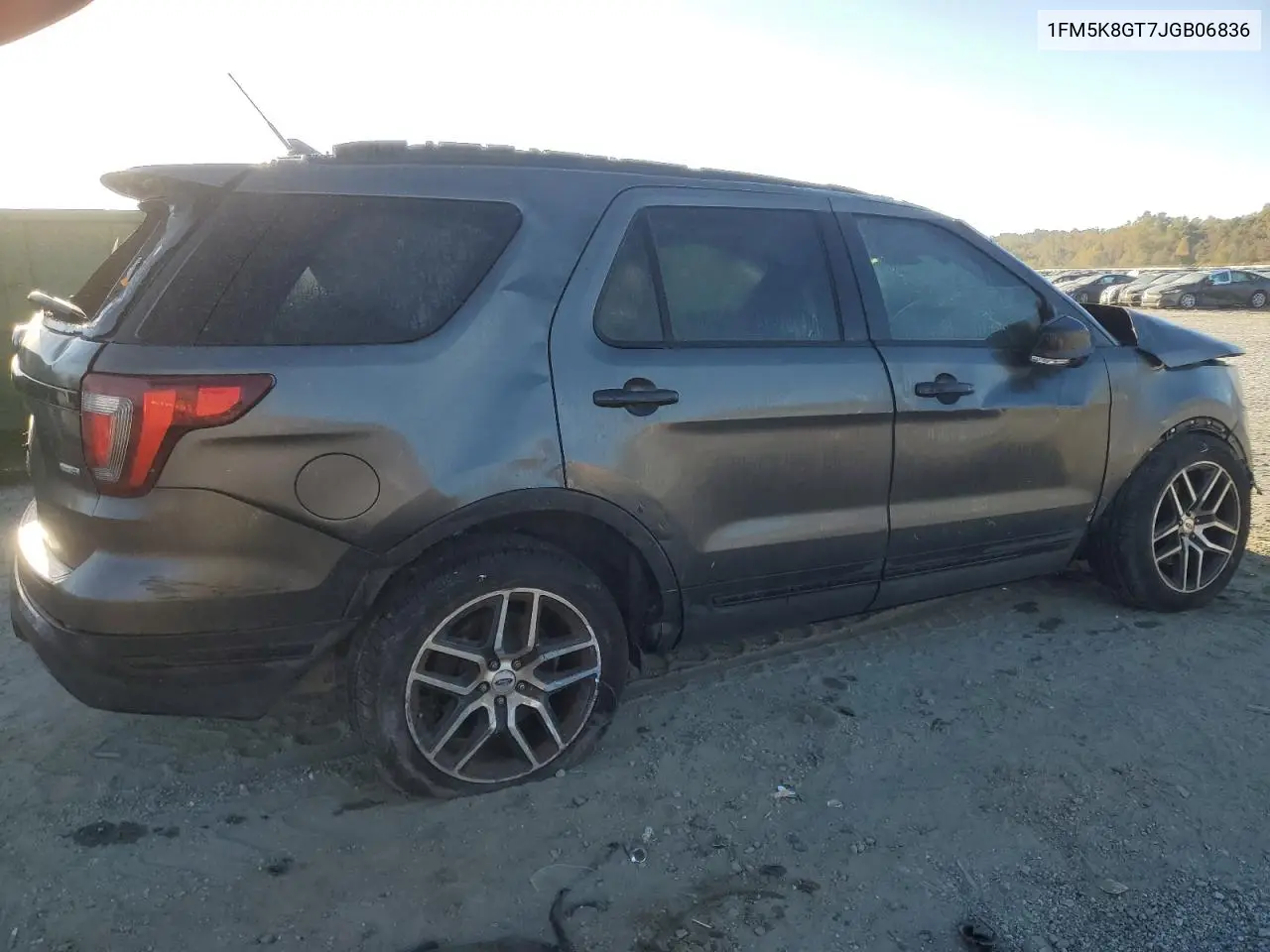 1FM5K8GT7JGB06836 2018 Ford Explorer Sport