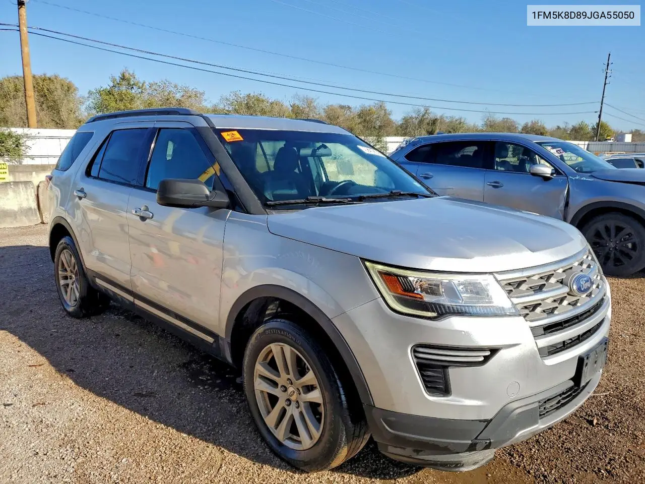 1FM5K8D89JGA55050 2018 Ford Explorer Xlt