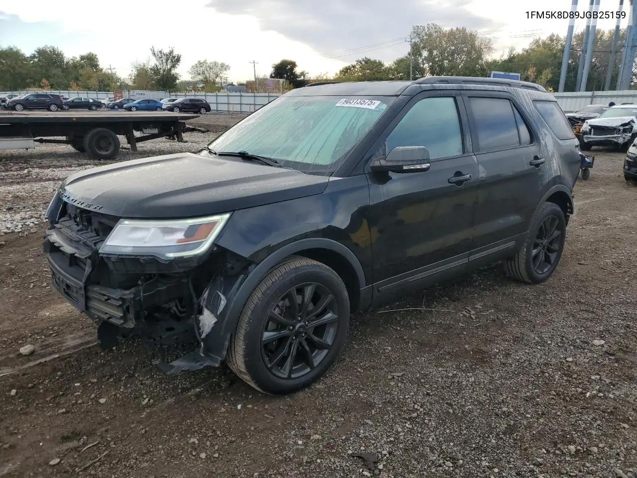 1FM5K8D89JGB25159 2018 Ford Explorer Xlt