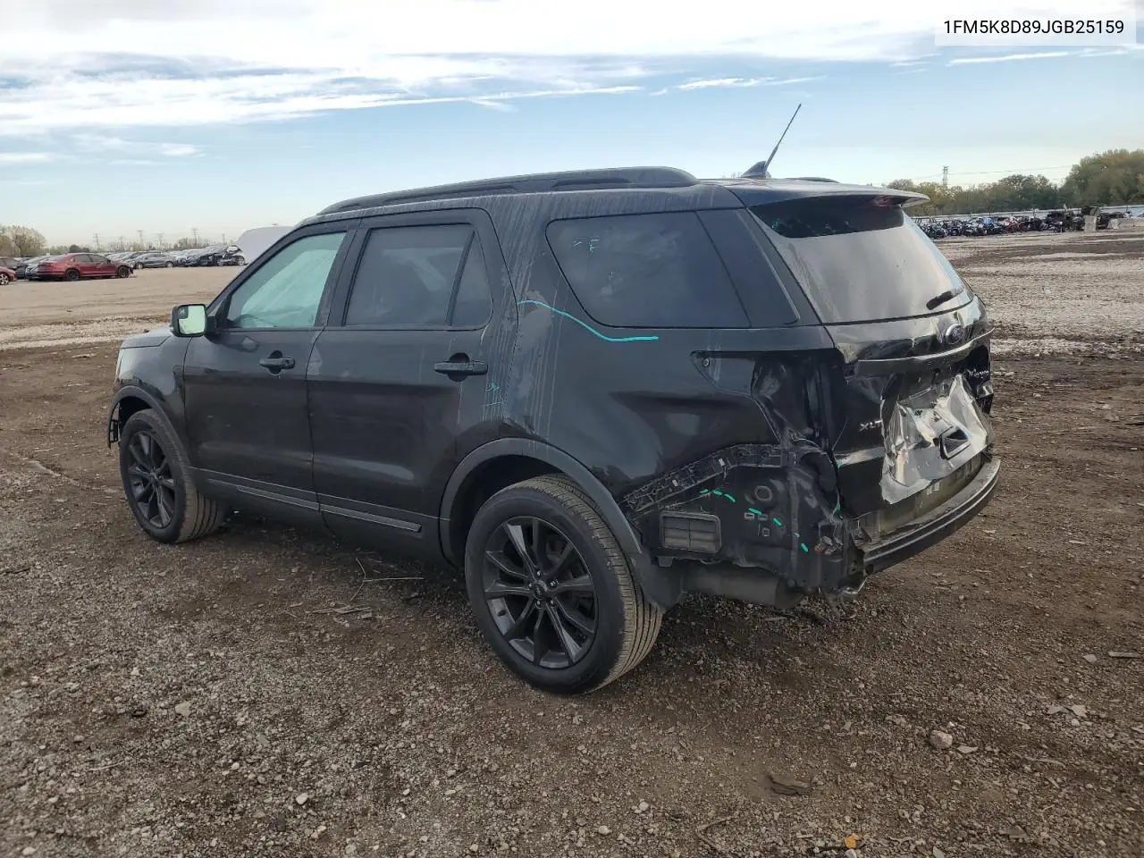 1FM5K8D89JGB25159 2018 Ford Explorer Xlt