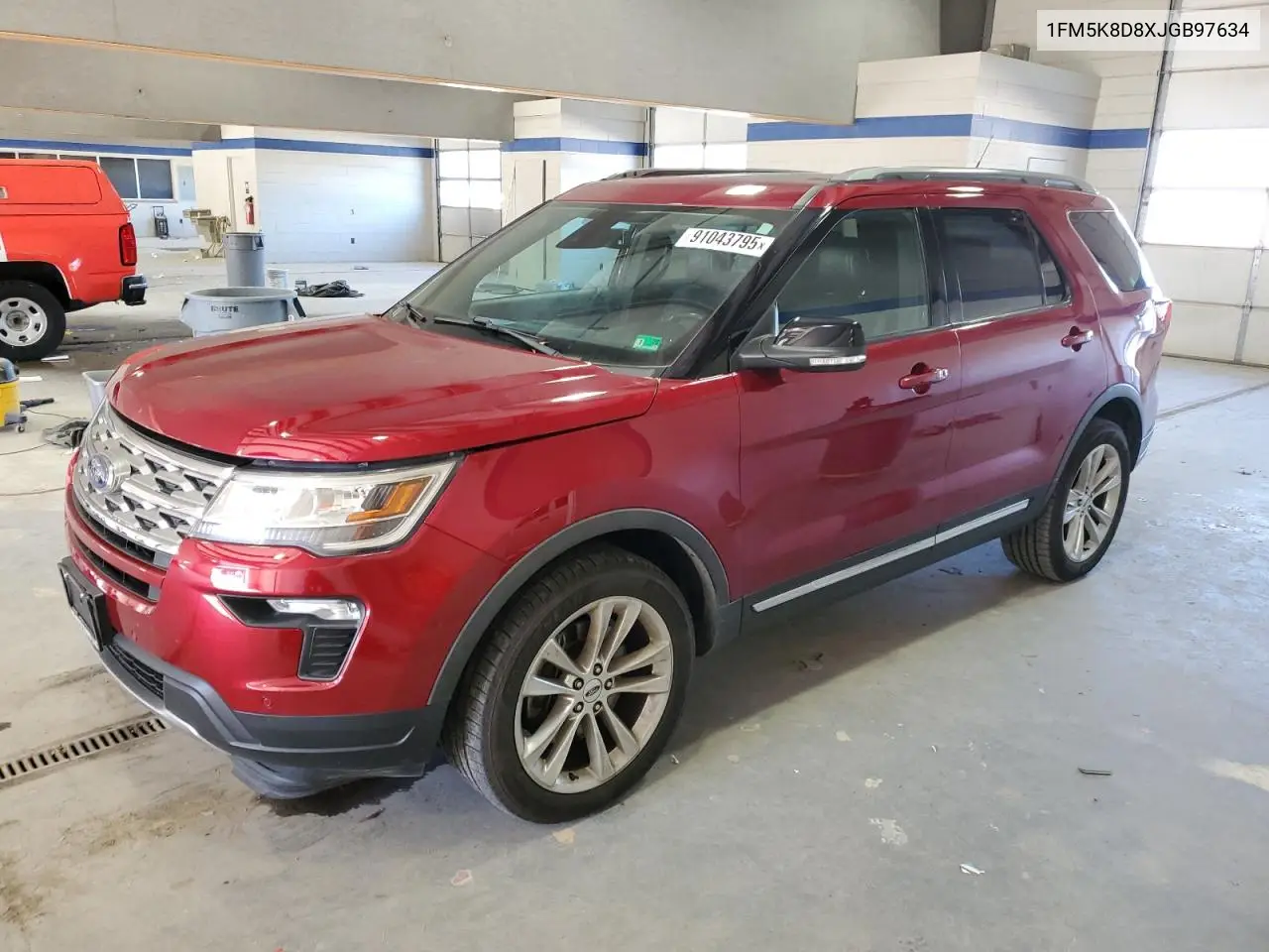 1FM5K8D8XJGB97634 2018 Ford Explorer Xlt