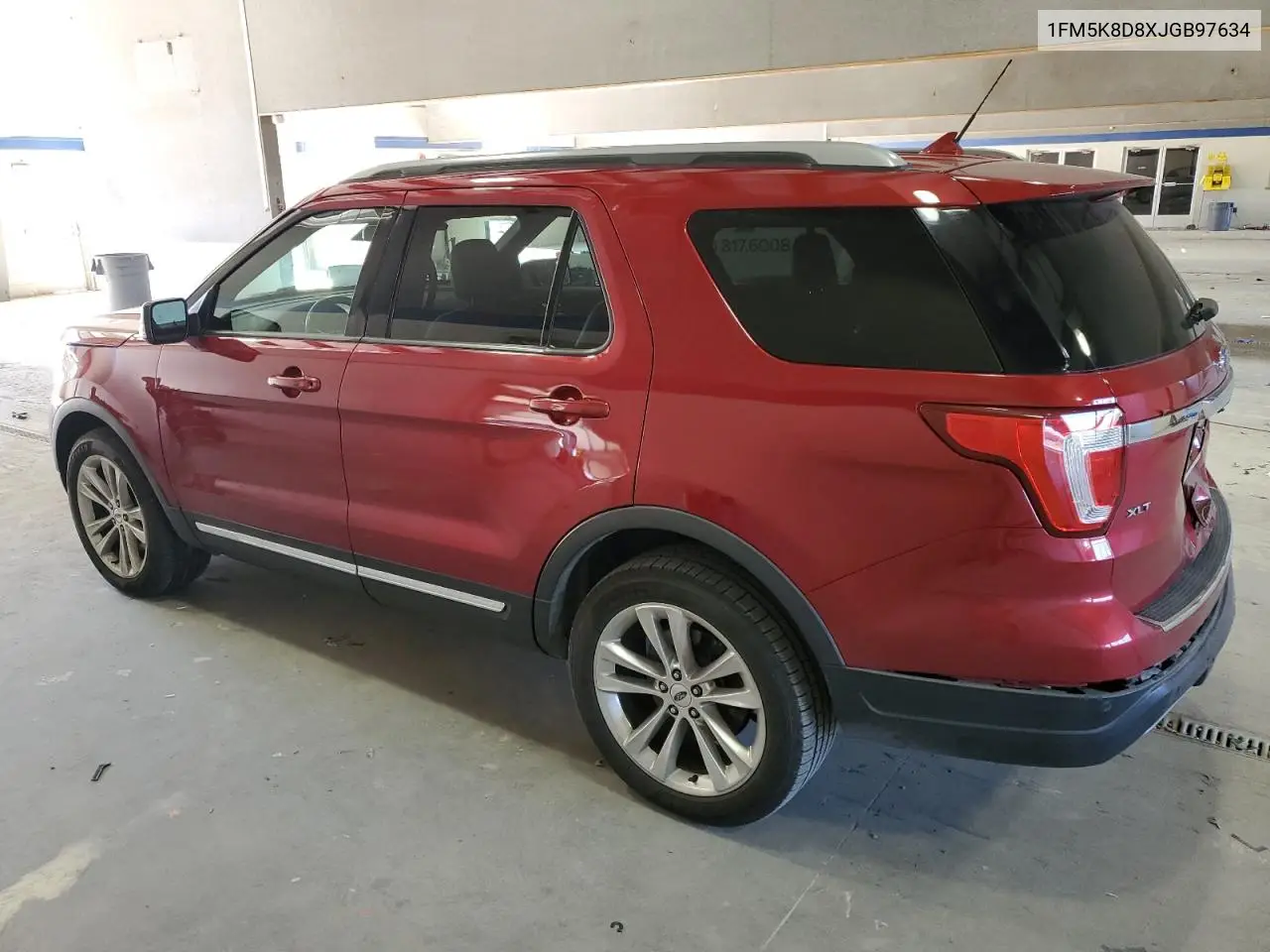 1FM5K8D8XJGB97634 2018 Ford Explorer Xlt