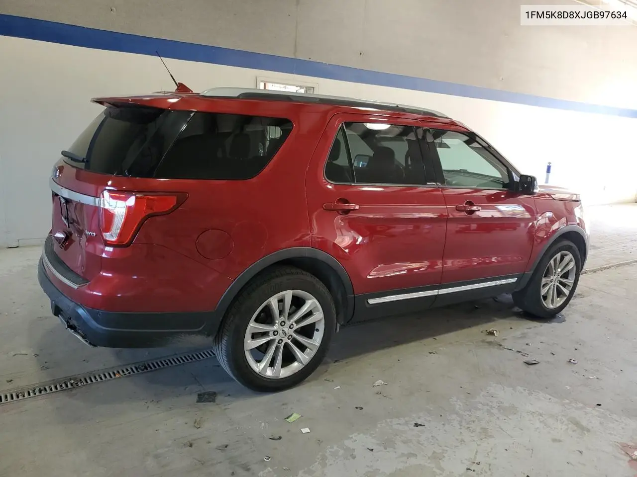 1FM5K8D8XJGB97634 2018 Ford Explorer Xlt