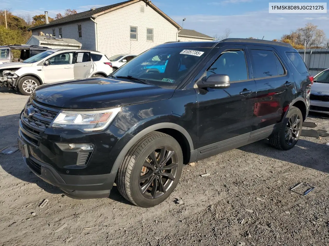 1FM5K8D89JGC21275 2018 Ford Explorer Xlt