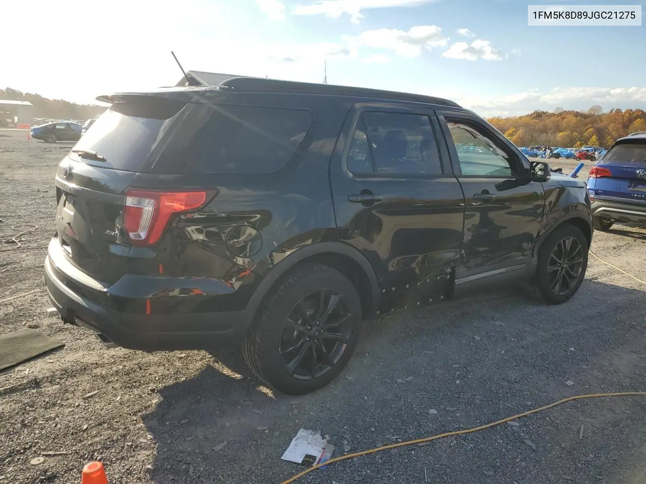 1FM5K8D89JGC21275 2018 Ford Explorer Xlt