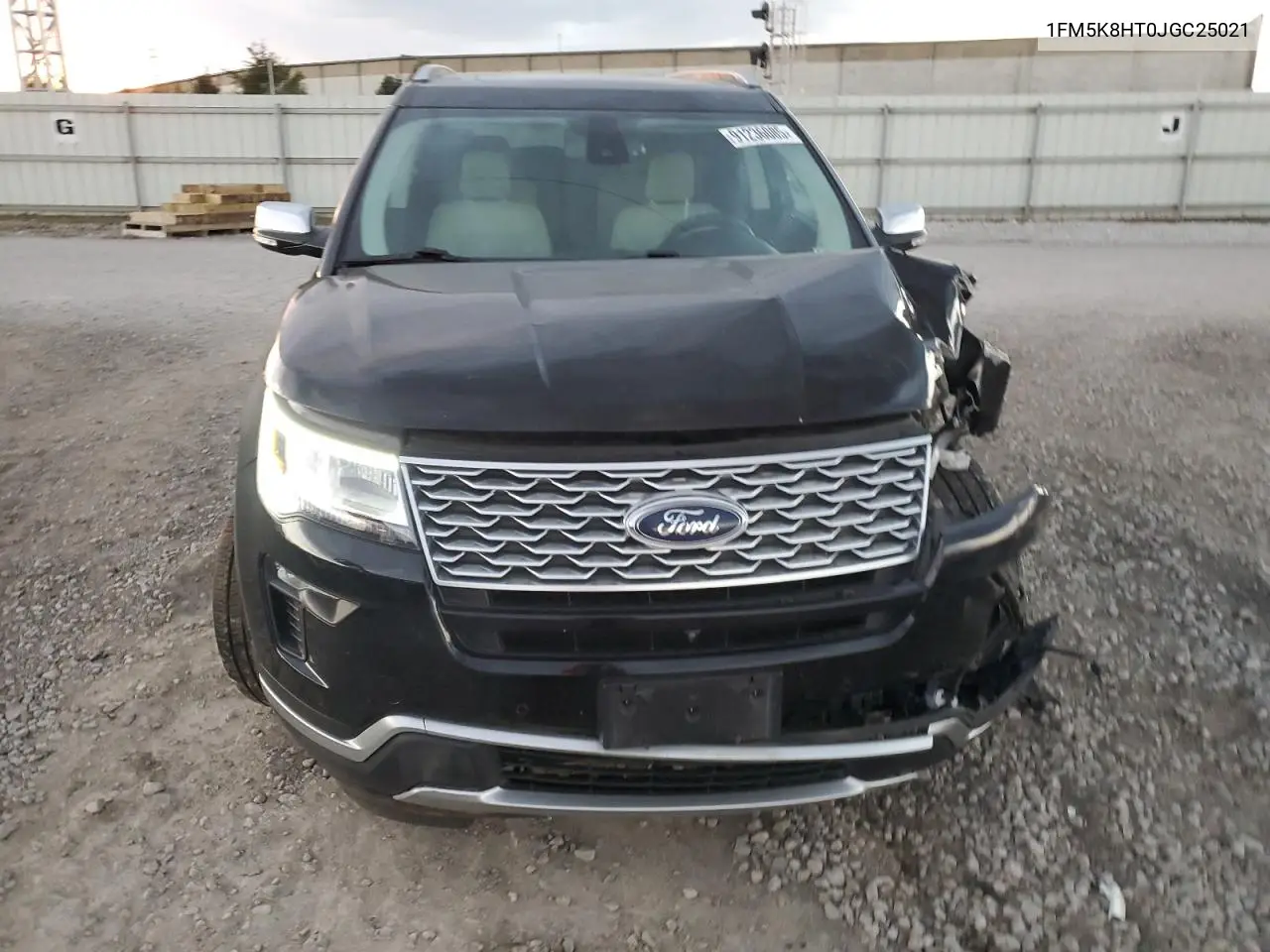 1FM5K8HT0JGC25021 2018 Ford Explorer Platinum