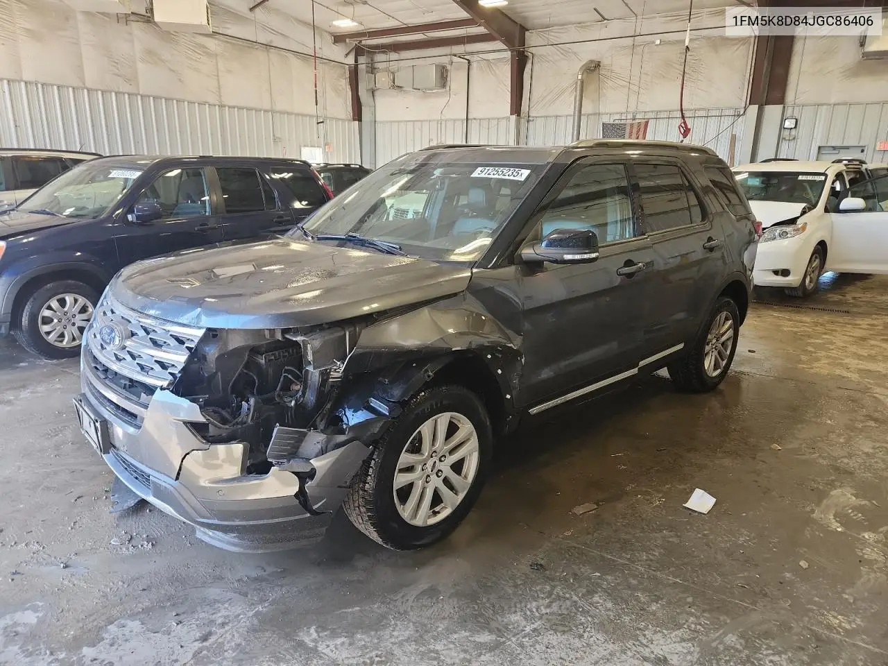 1FM5K8D84JGC86406 2018 Ford Explorer Xlt