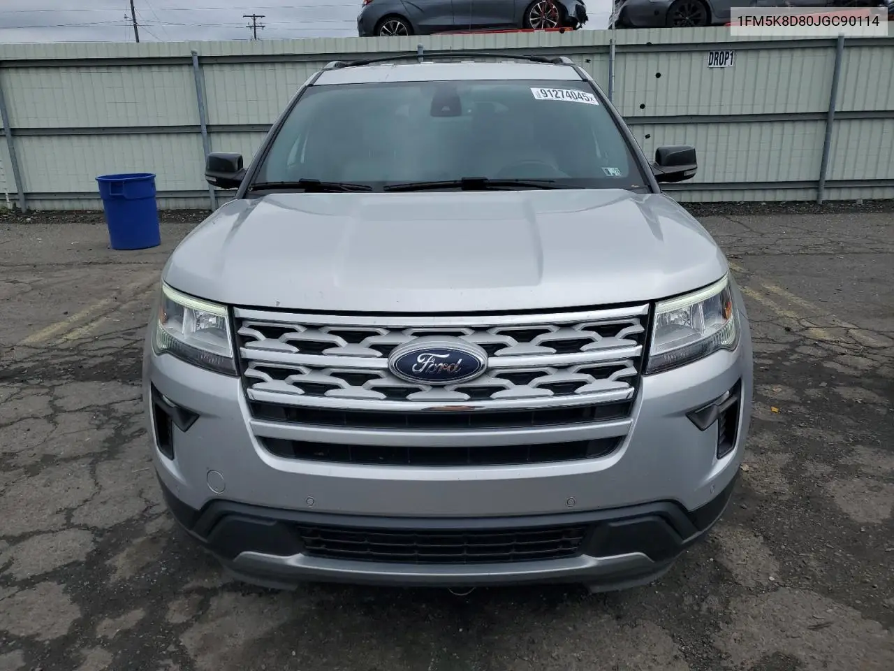 1FM5K8D80JGC90114 2018 Ford Explorer Xlt