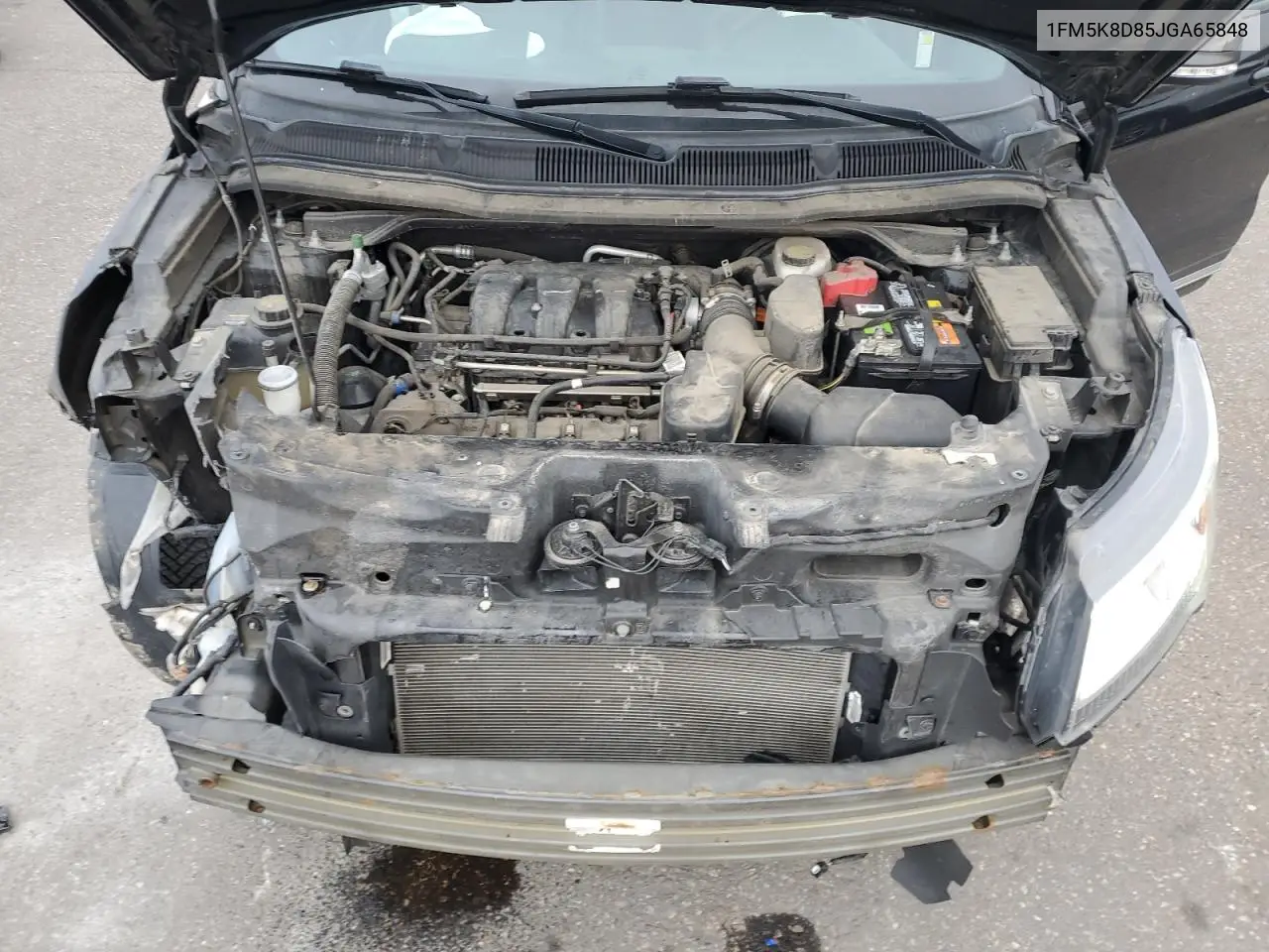 1FM5K8D85JGA65848 2018 Ford Explorer Xlt