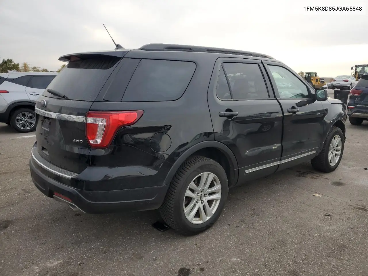 1FM5K8D85JGA65848 2018 Ford Explorer Xlt