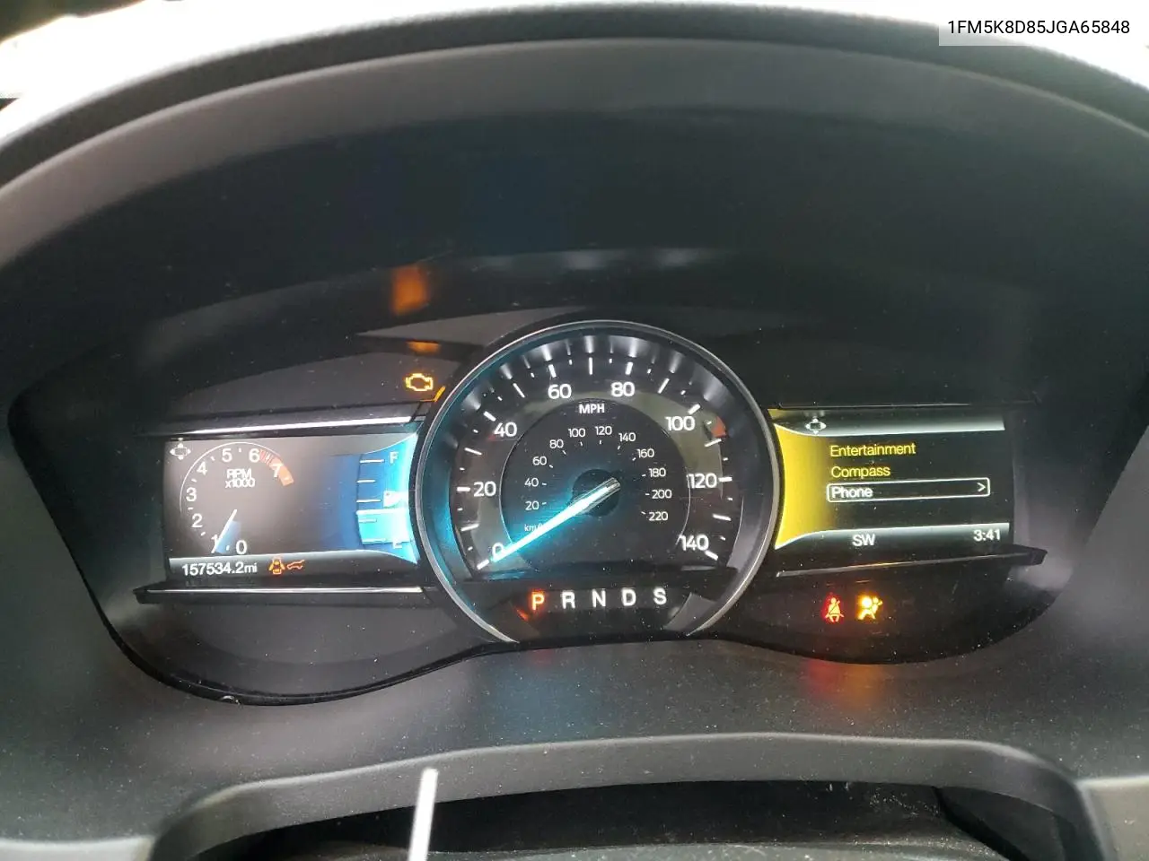 1FM5K8D85JGA65848 2018 Ford Explorer Xlt