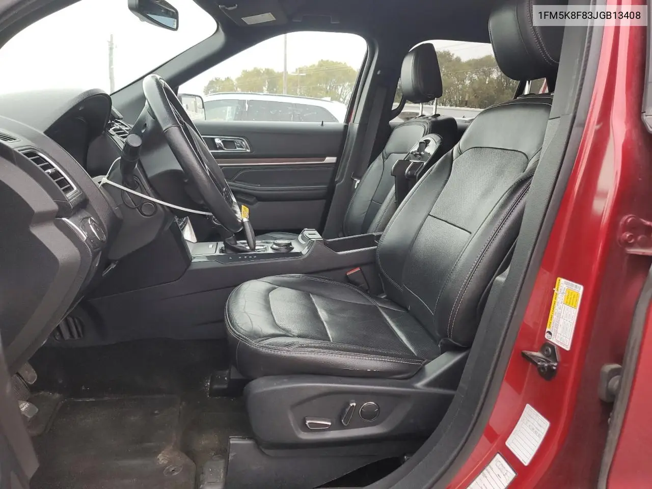 1FM5K8F83JGB13408 2018 Ford Explorer Limited