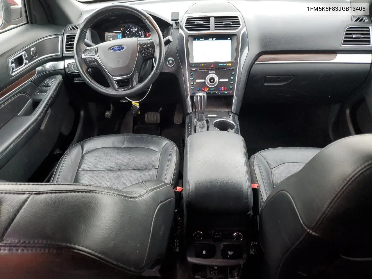 1FM5K8F83JGB13408 2018 Ford Explorer Limited
