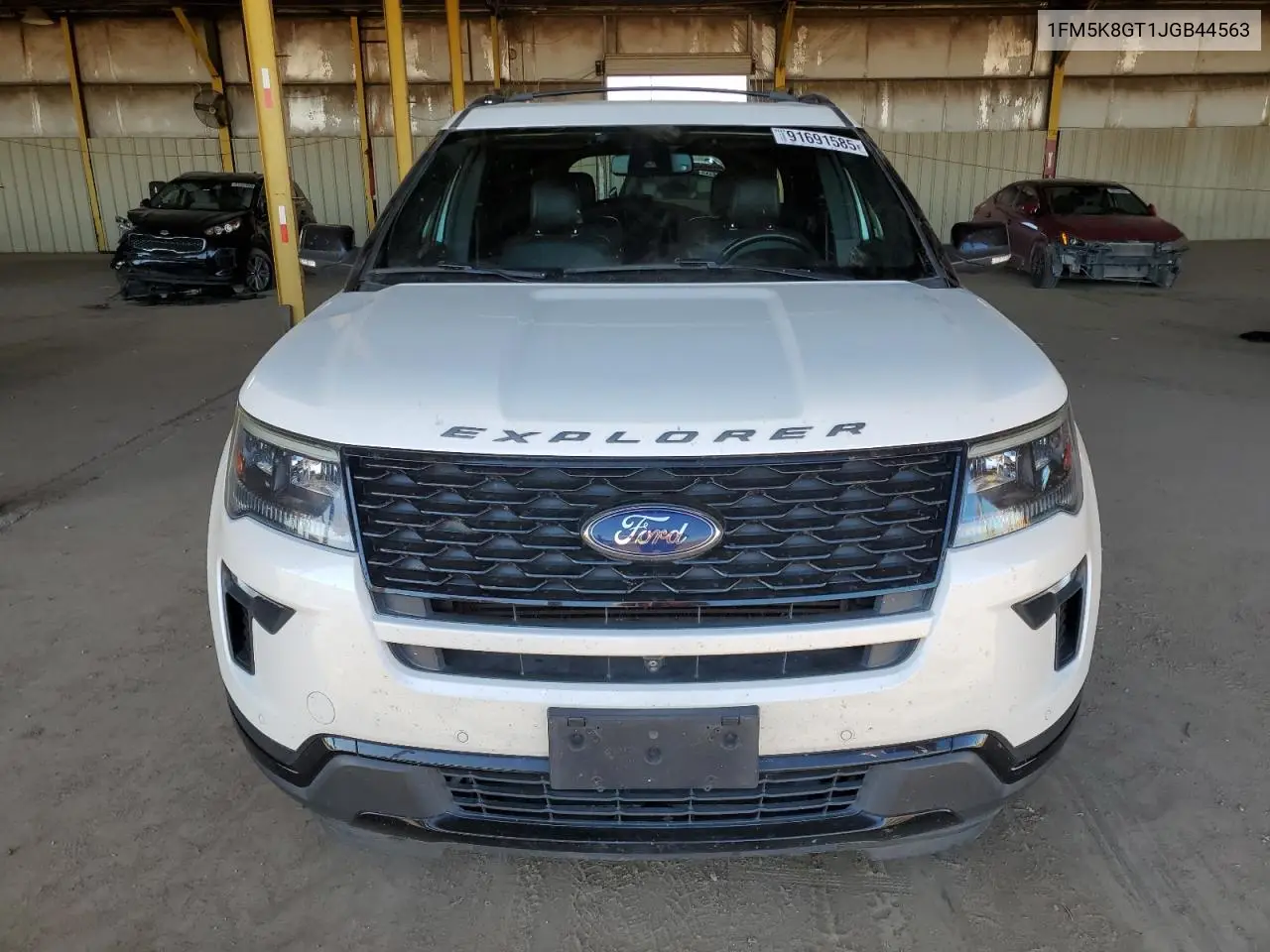1FM5K8GT1JGB44563 2018 Ford Explorer Sport