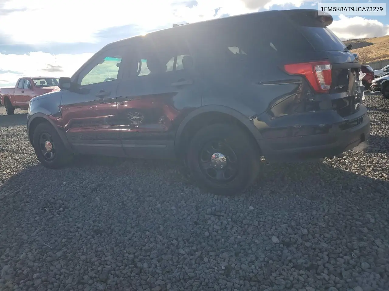 1FM5K8AT9JGA73279 2018 Ford Explorer Police Interceptor