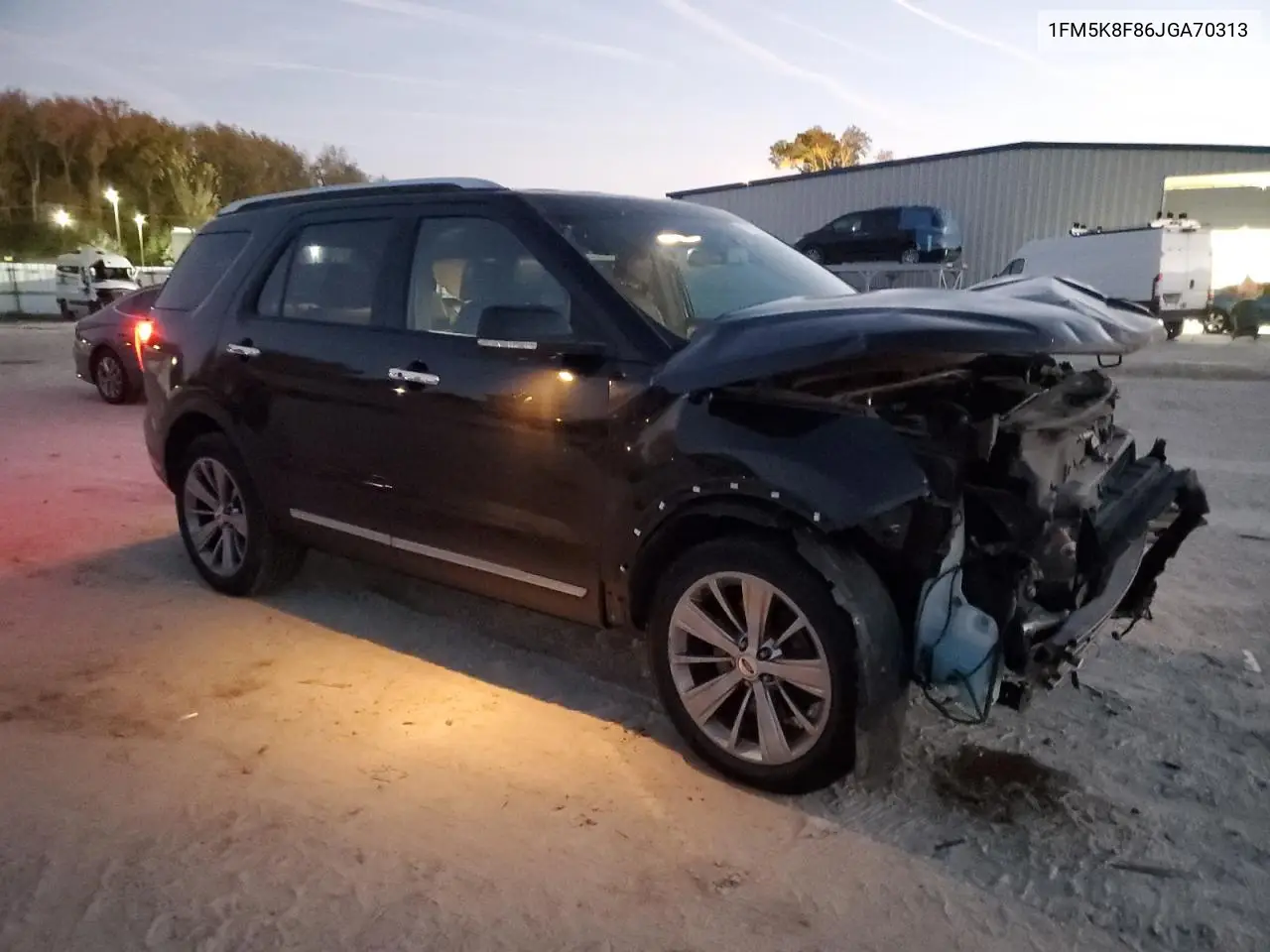 1FM5K8F86JGA70313 2018 Ford Explorer Limited