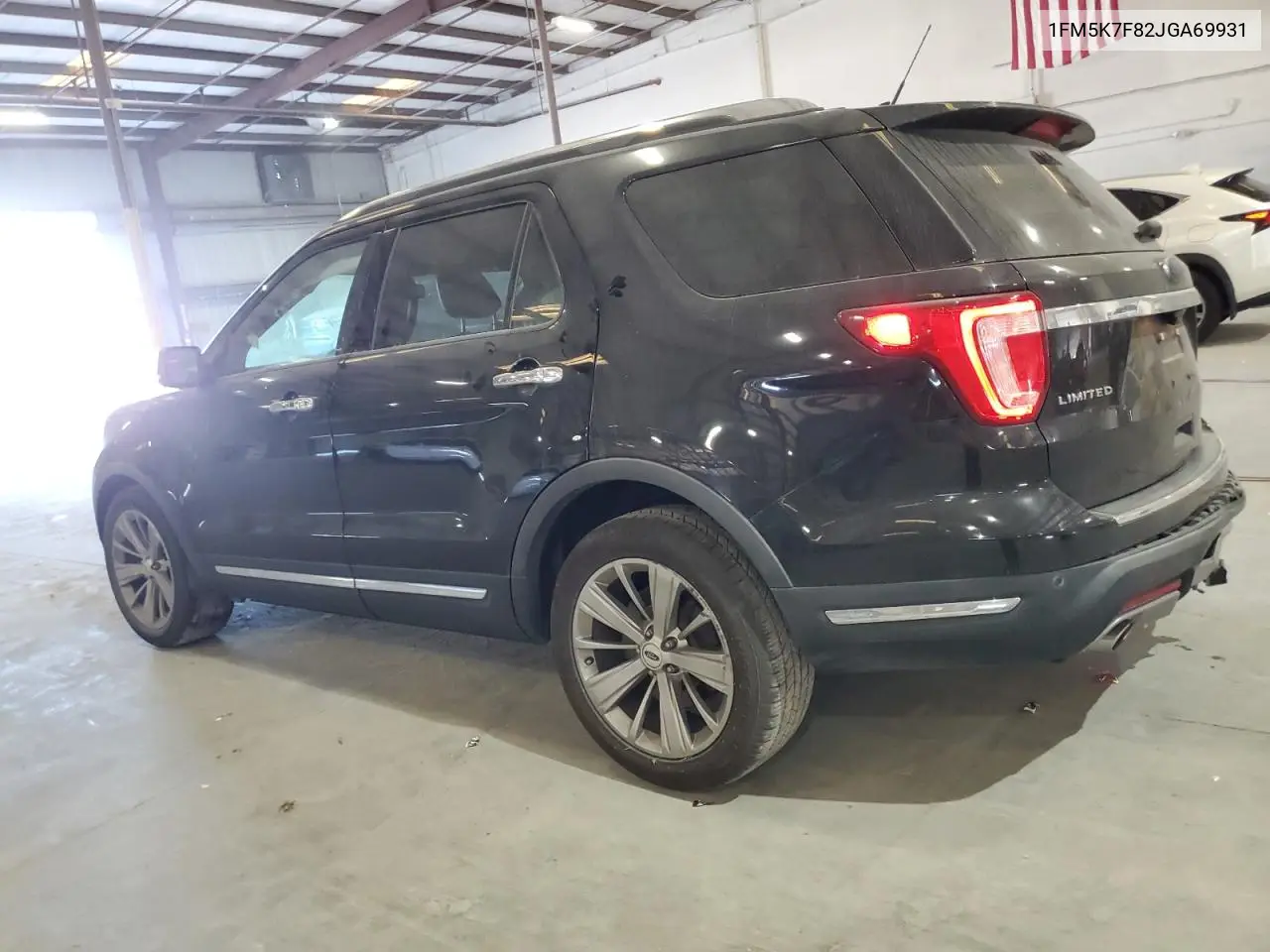 1FM5K7F82JGA69931 2018 Ford Explorer Limited