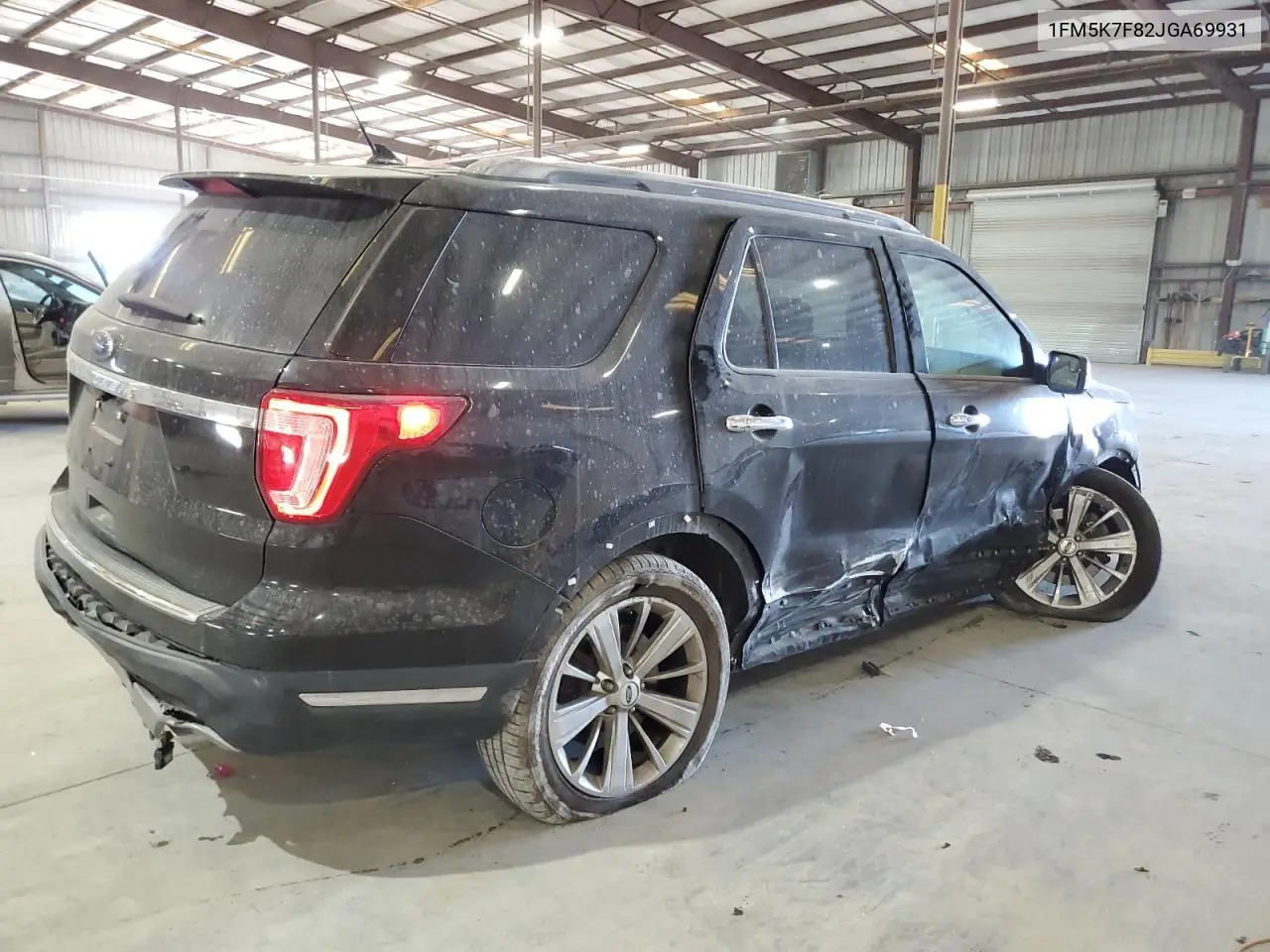 1FM5K7F82JGA69931 2018 Ford Explorer Limited