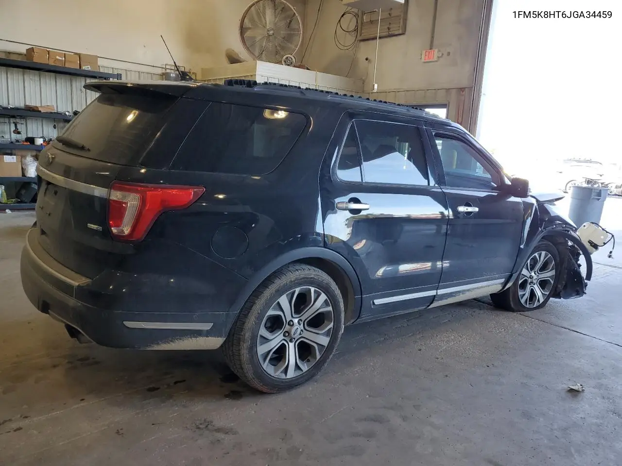 1FM5K8HT6JGA34459 2018 Ford Explorer Platinum