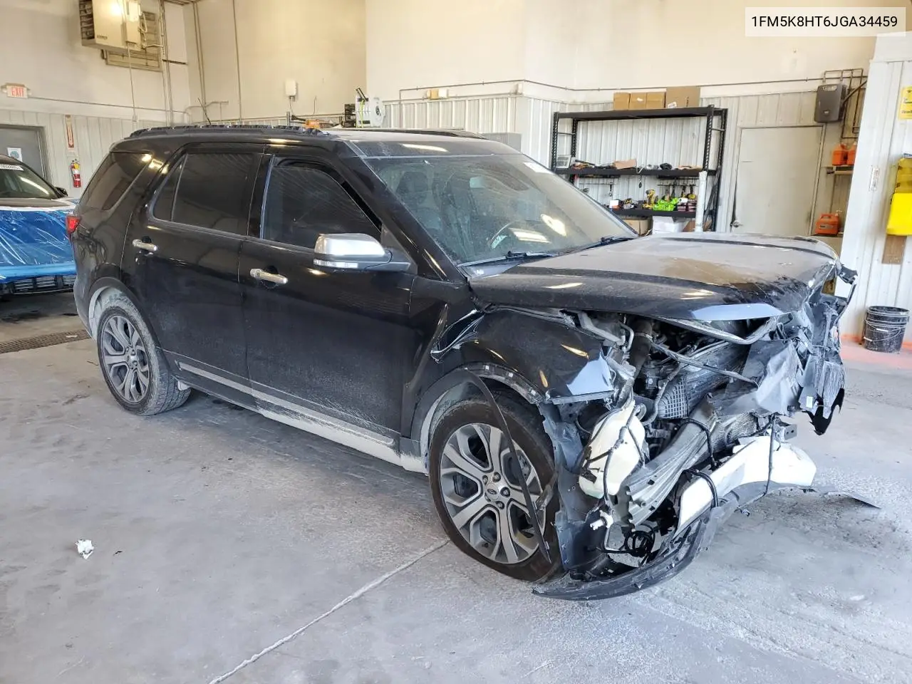 1FM5K8HT6JGA34459 2018 Ford Explorer Platinum