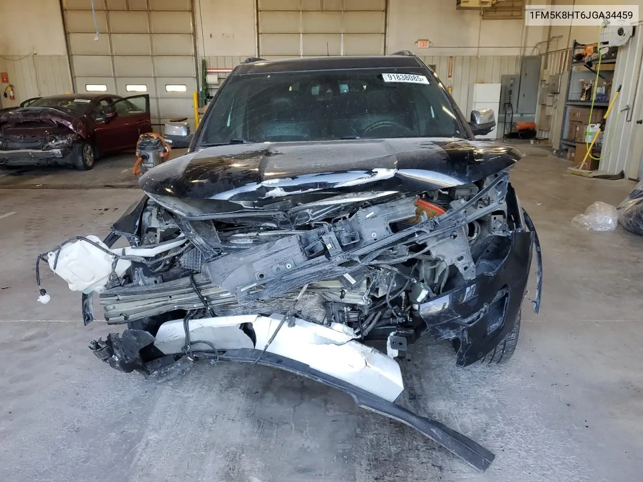 1FM5K8HT6JGA34459 2018 Ford Explorer Platinum