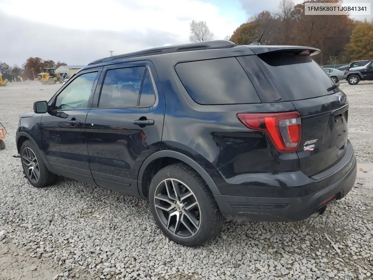 1FM5K8GT1JGB41341 2018 Ford Explorer Sport