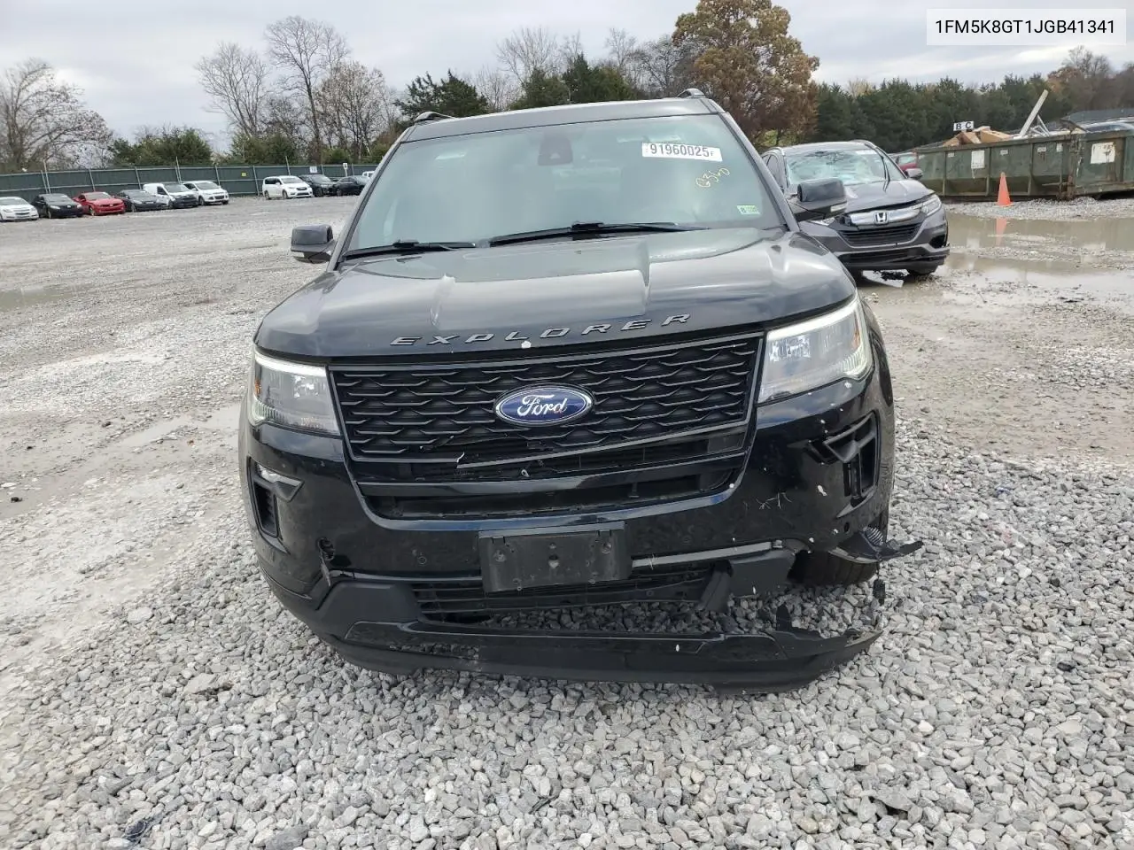 1FM5K8GT1JGB41341 2018 Ford Explorer Sport
