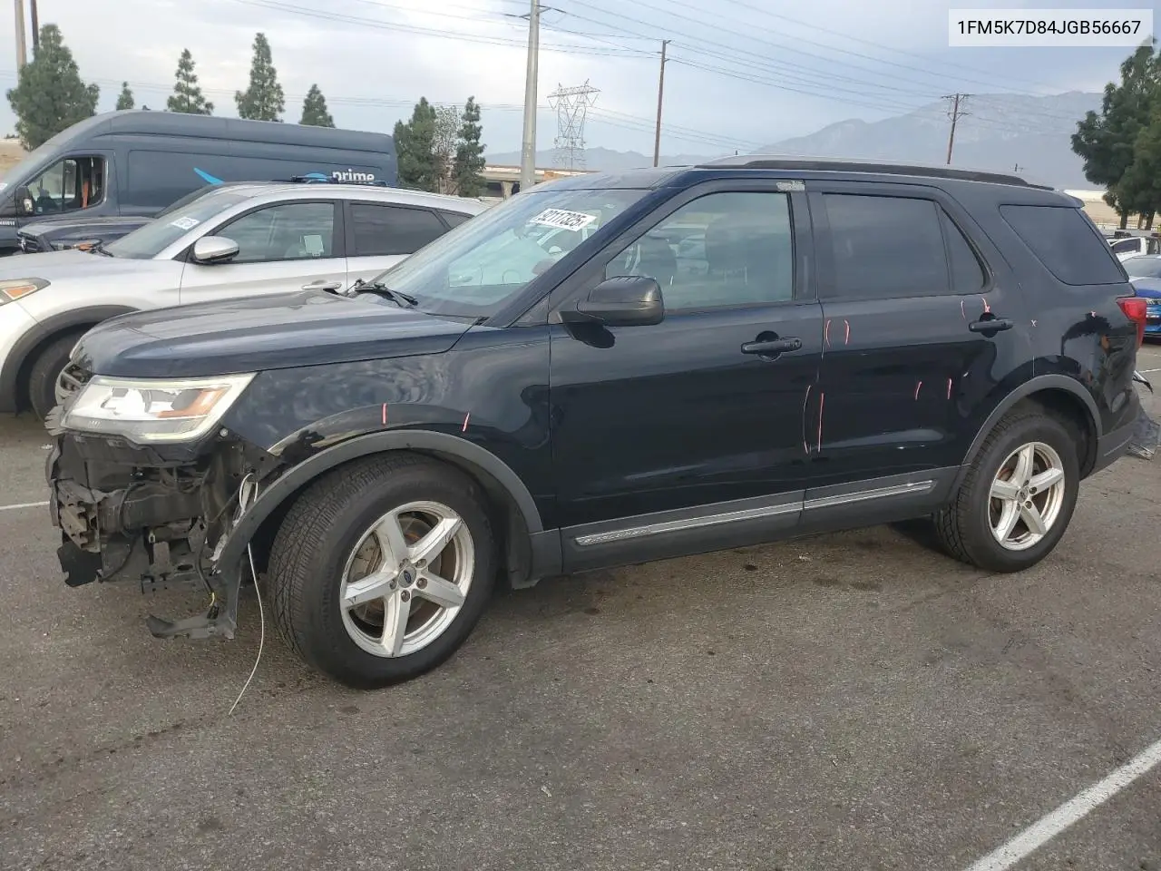 1FM5K7D84JGB56667 2018 Ford Explorer Xlt