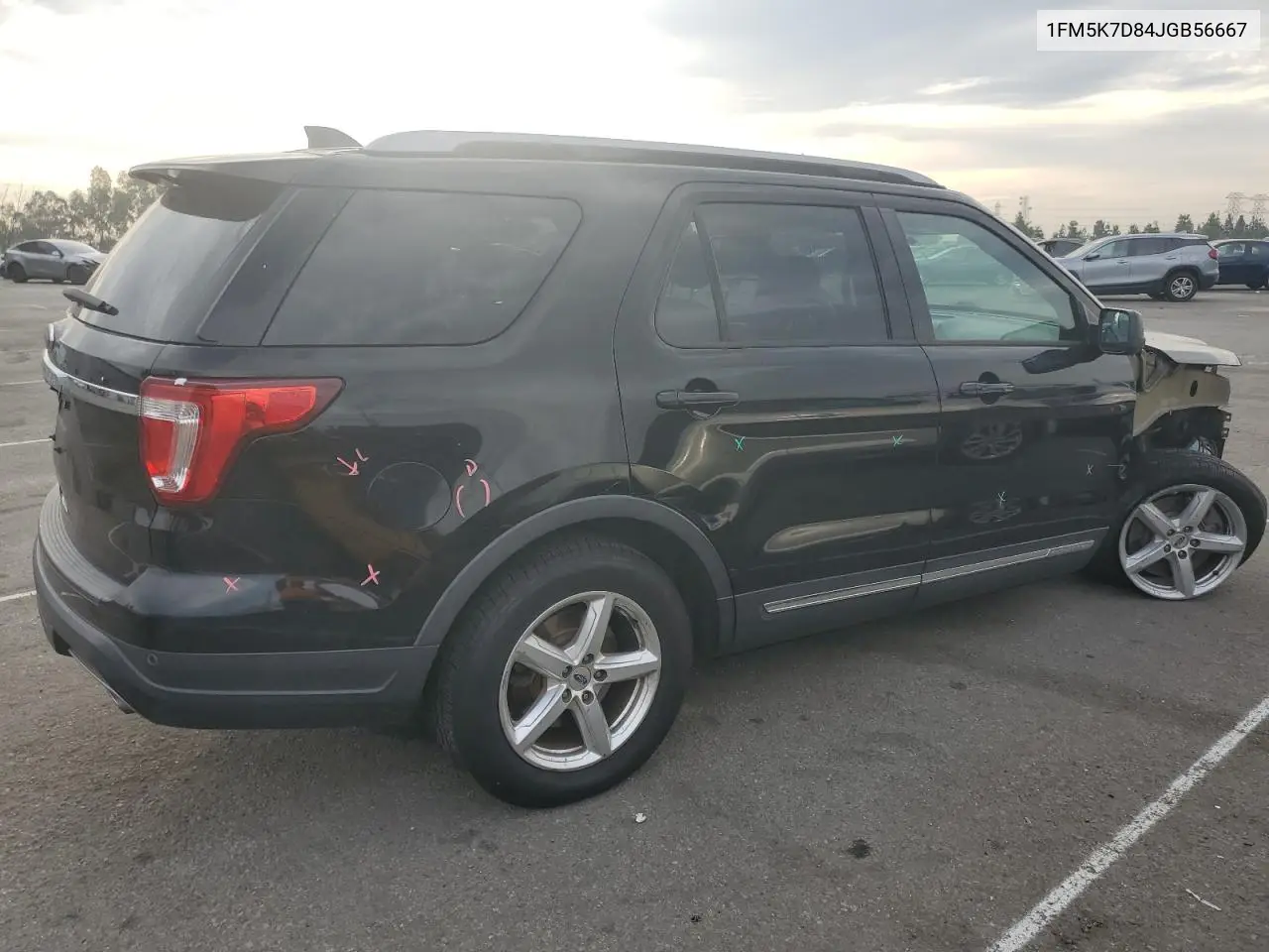 1FM5K7D84JGB56667 2018 Ford Explorer Xlt