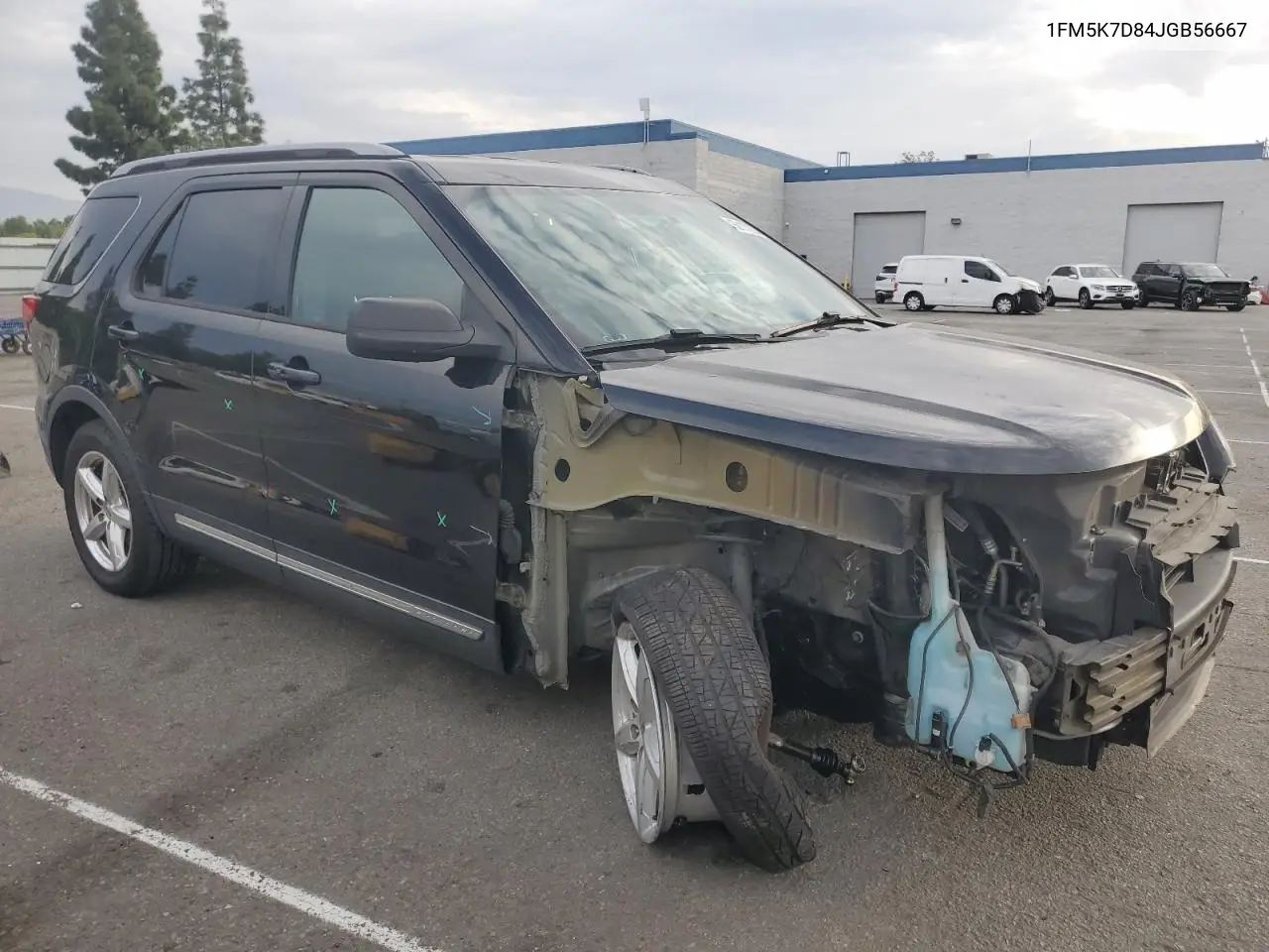 1FM5K7D84JGB56667 2018 Ford Explorer Xlt
