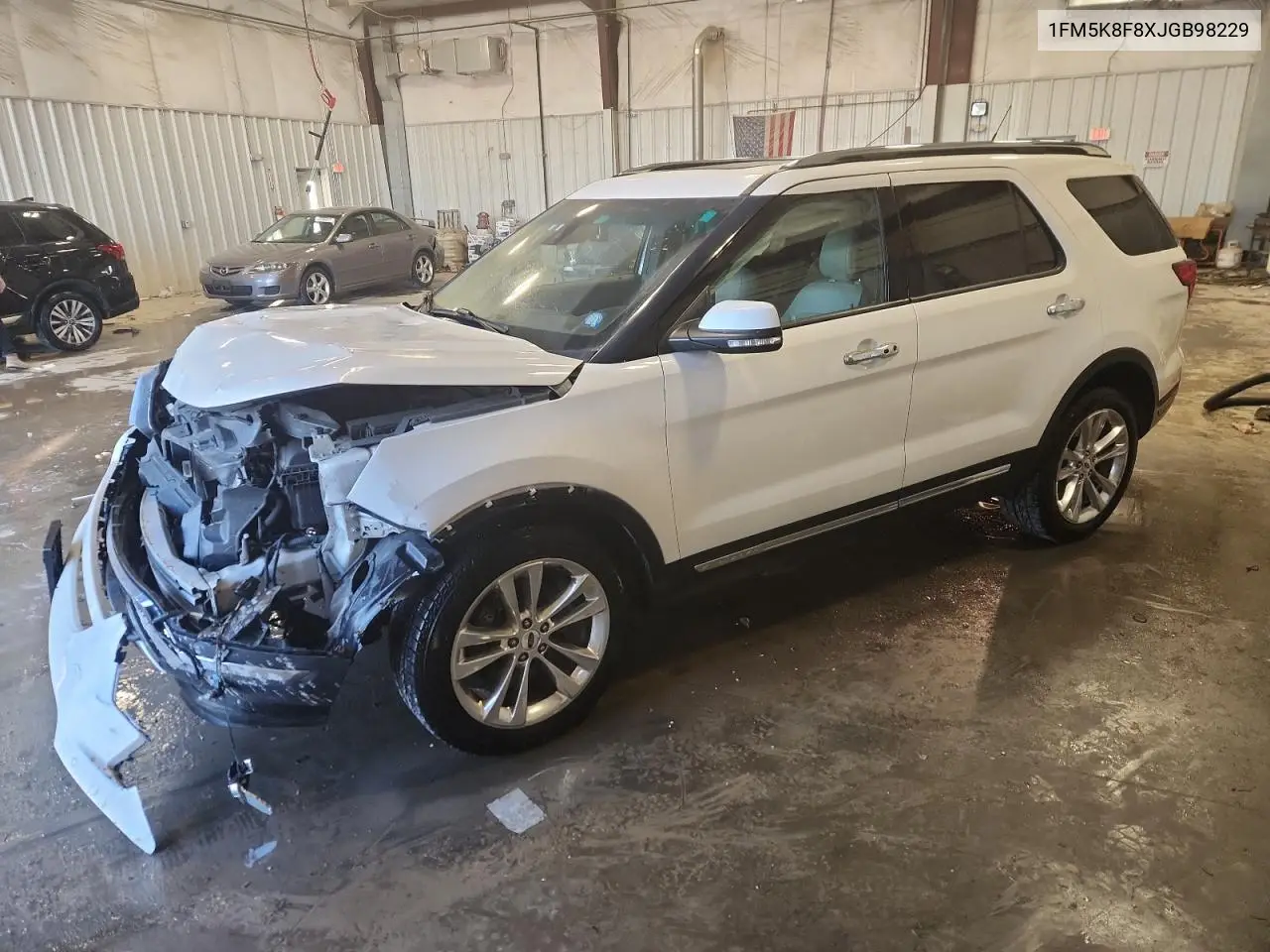 1FM5K8F8XJGB98229 2018 Ford Explorer Limited