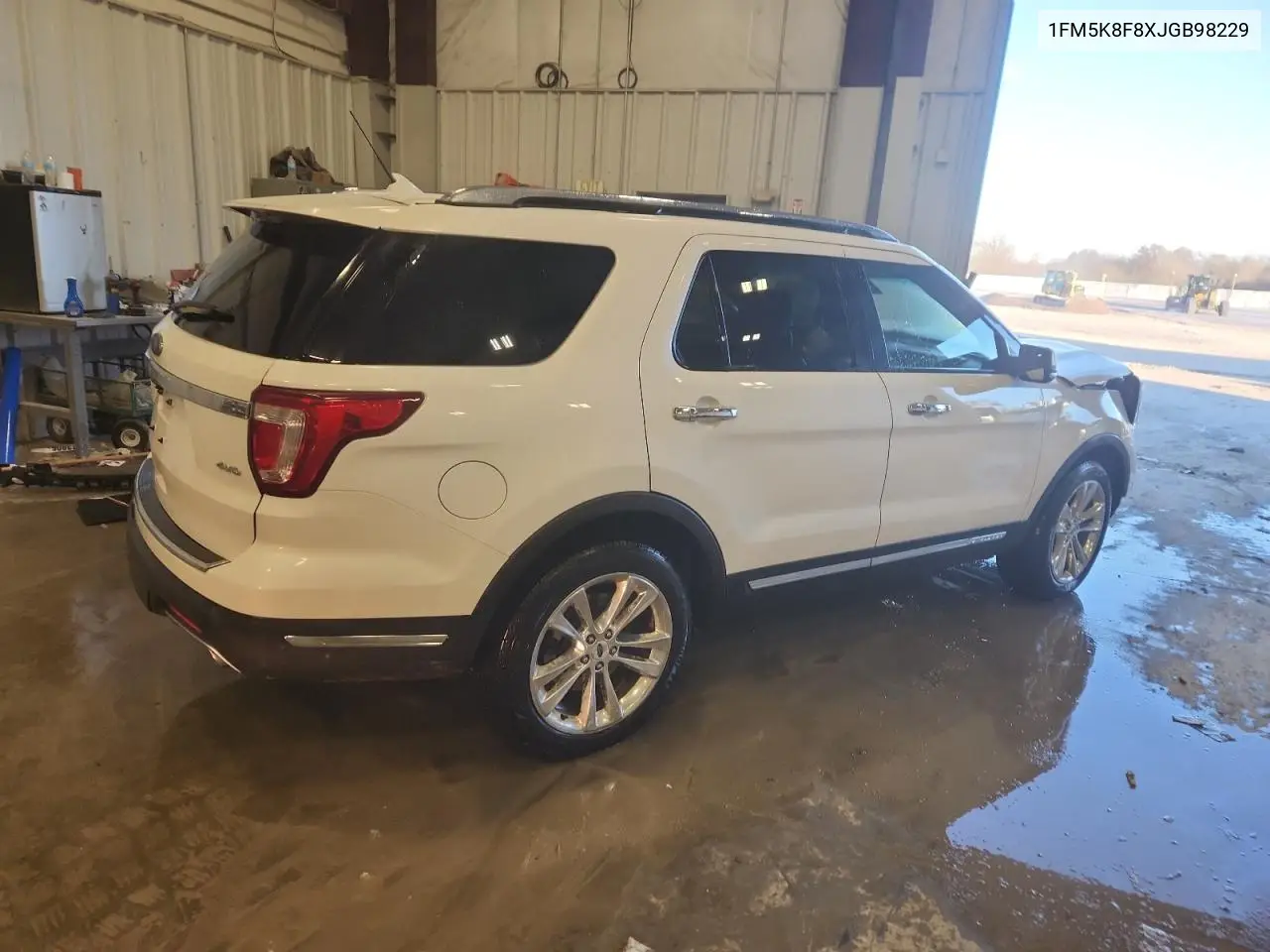 1FM5K8F8XJGB98229 2018 Ford Explorer Limited