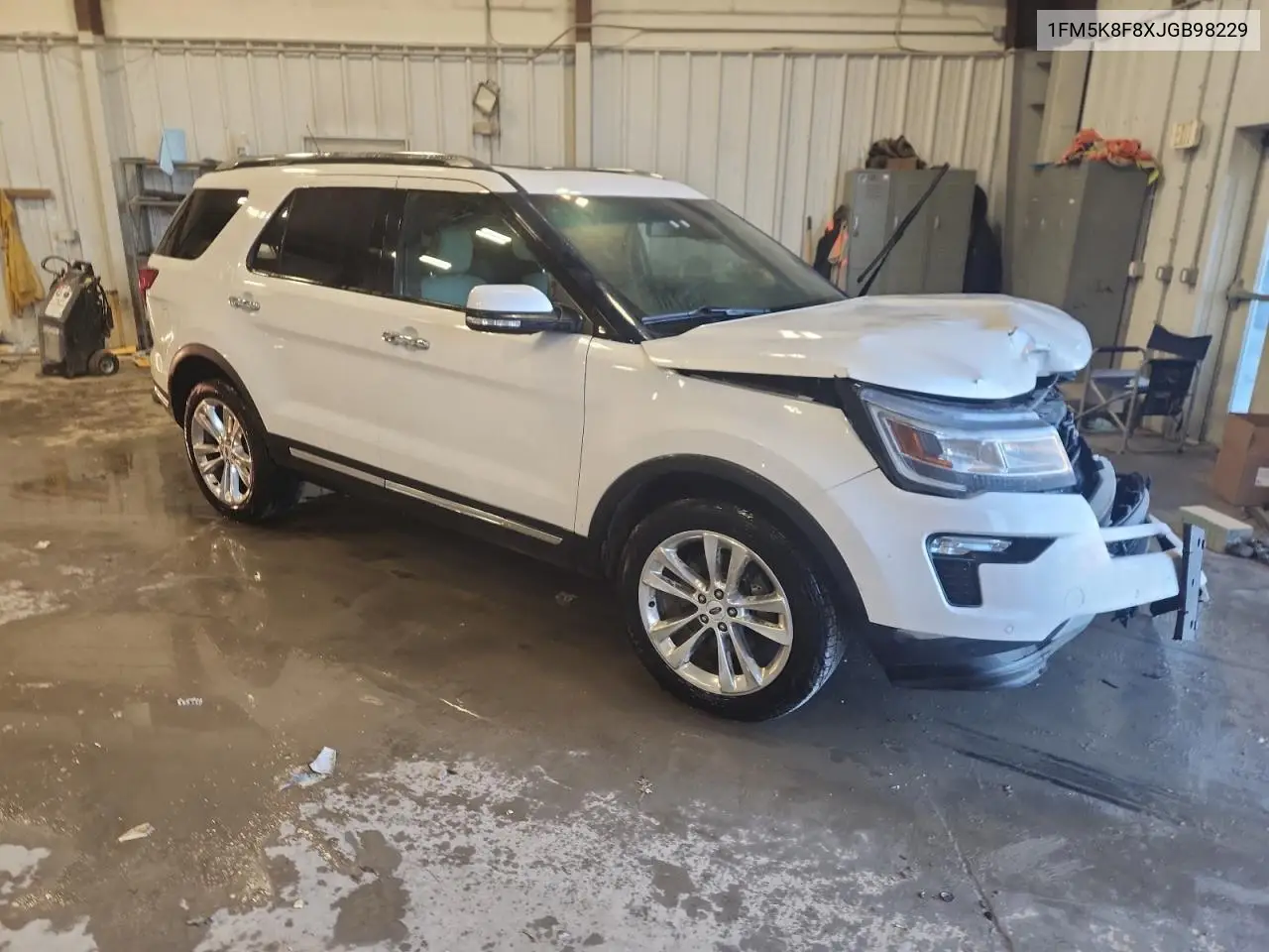 1FM5K8F8XJGB98229 2018 Ford Explorer Limited
