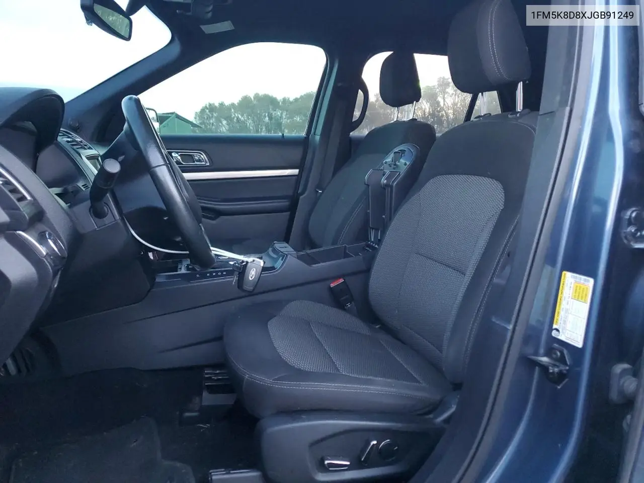1FM5K8D8XJGB91249 2018 Ford Explorer Xlt