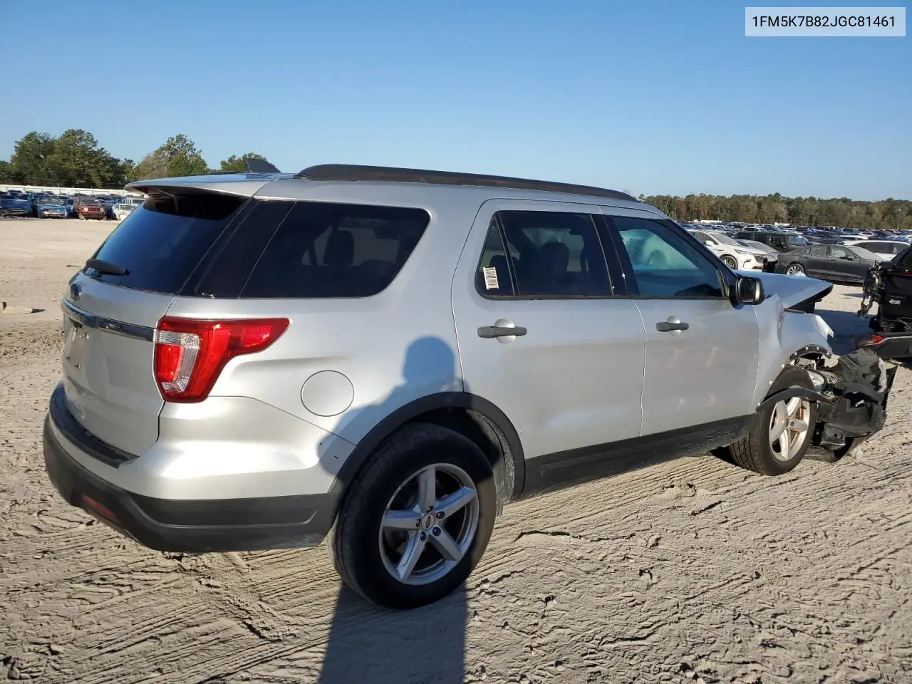 1FM5K7B82JGC81461 2018 Ford Explorer