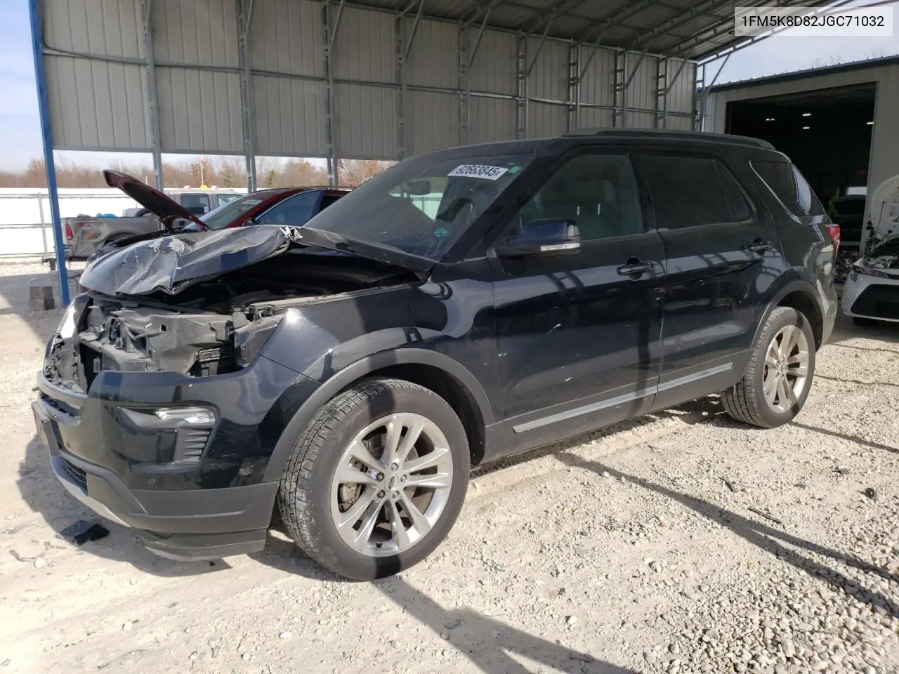 1FM5K8D82JGC71032 2018 Ford Explorer Xlt