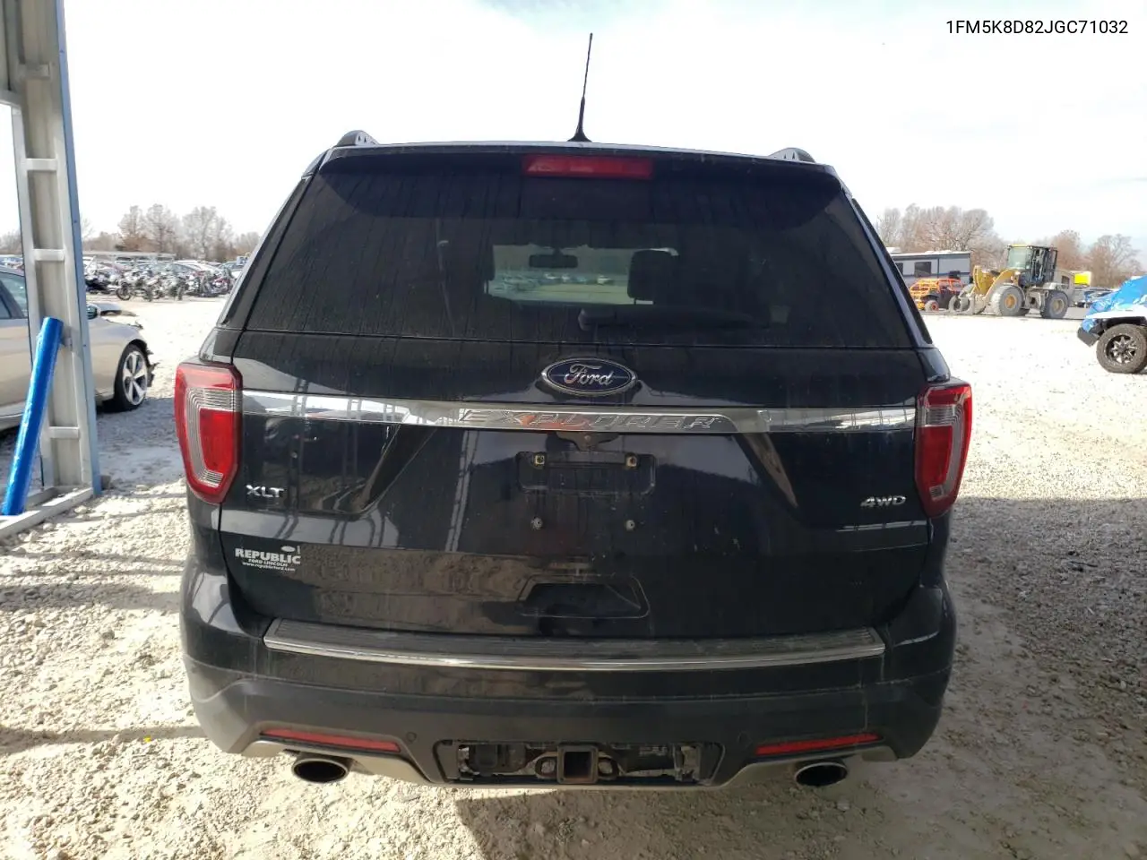 1FM5K8D82JGC71032 2018 Ford Explorer Xlt