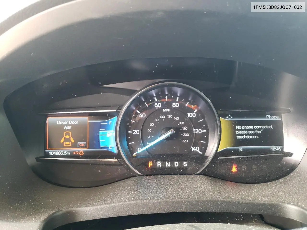 1FM5K8D82JGC71032 2018 Ford Explorer Xlt