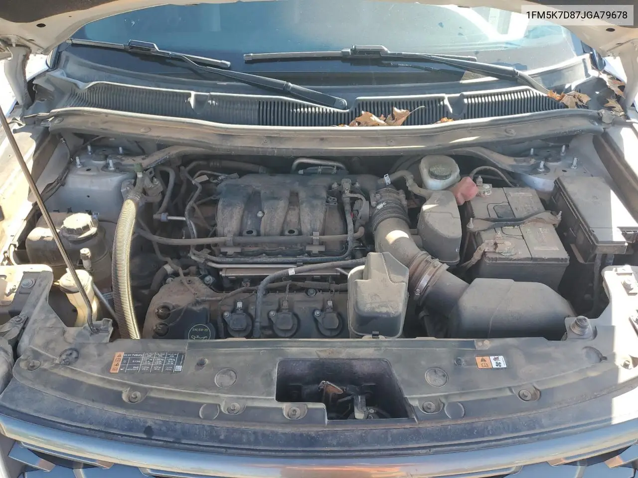 1FM5K7D87JGA79678 2018 Ford Explorer Xlt