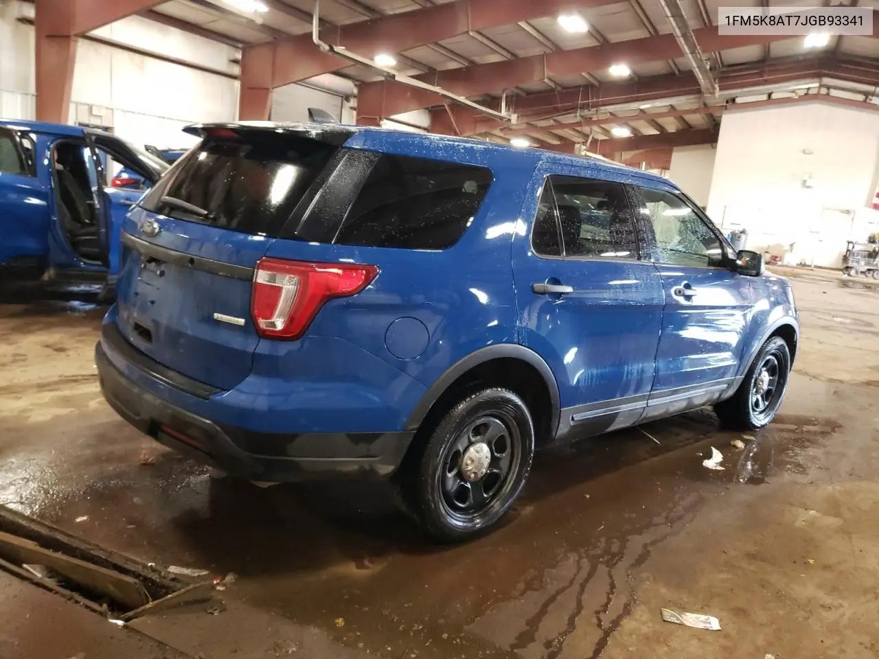 1FM5K8AT7JGB93341 2018 Ford Explorer Police Interceptor