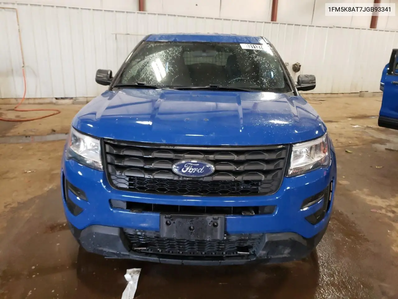 1FM5K8AT7JGB93341 2018 Ford Explorer Police Interceptor