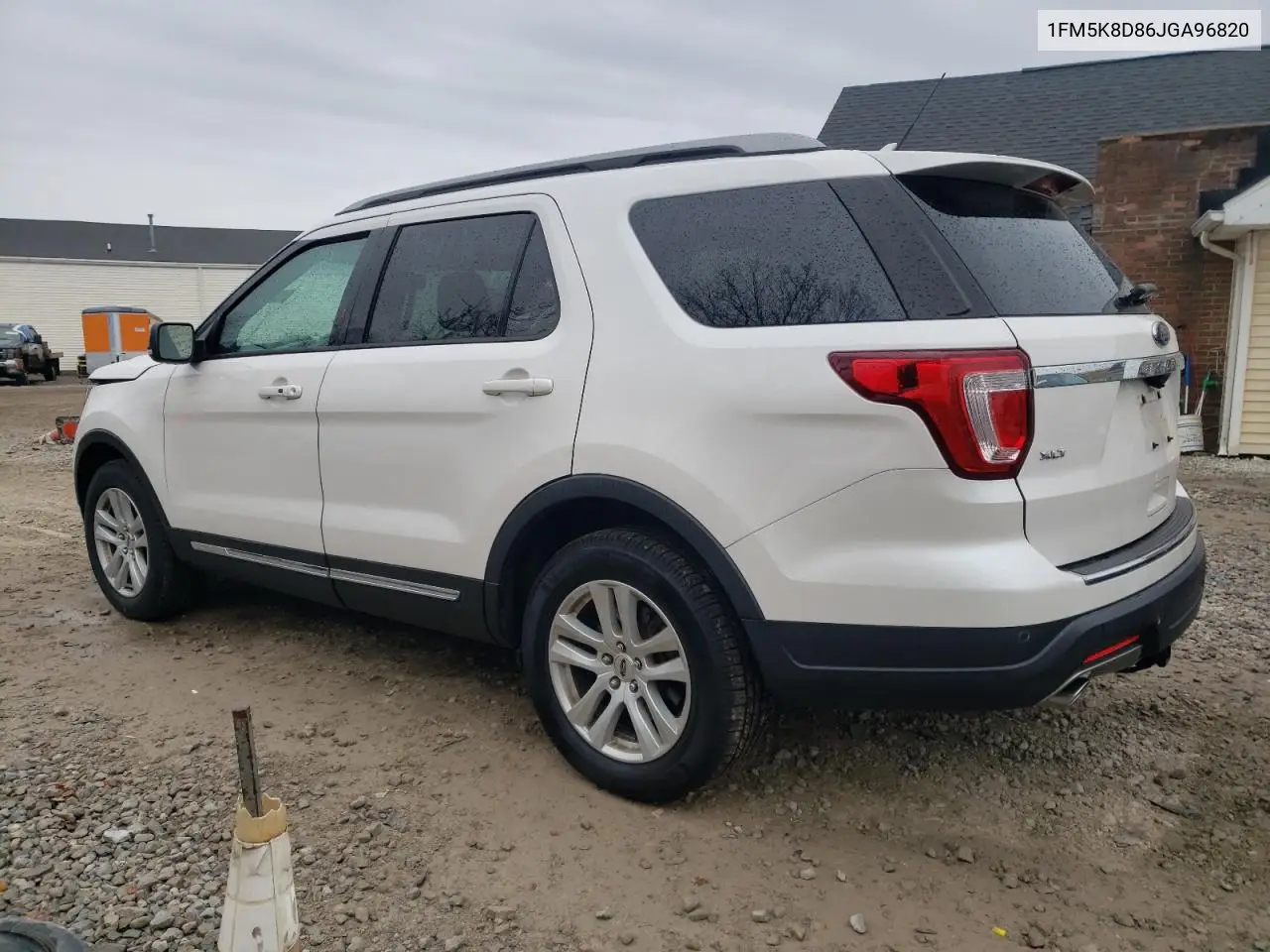 1FM5K8D86JGA96820 2018 Ford Explorer Xlt