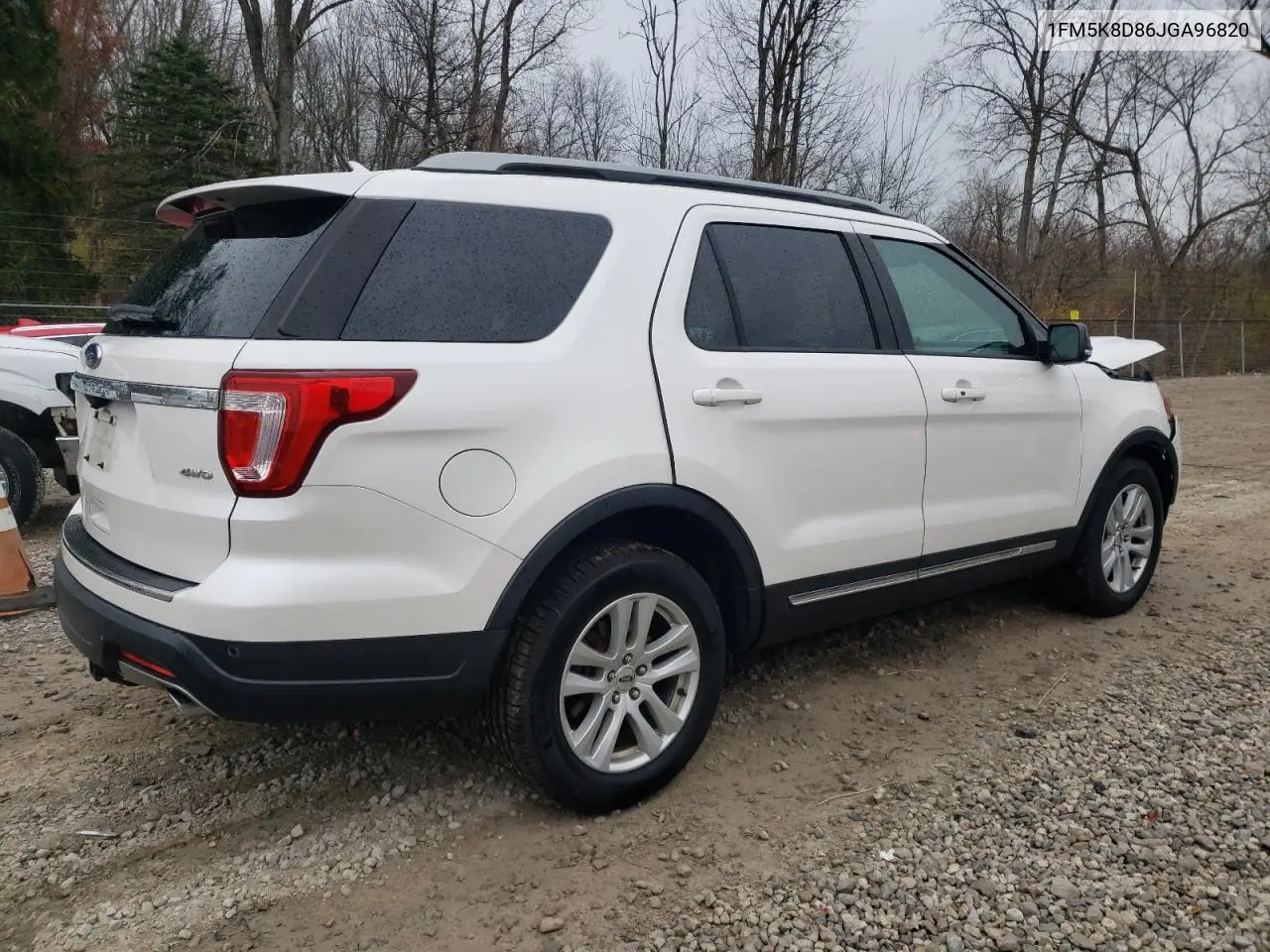 1FM5K8D86JGA96820 2018 Ford Explorer Xlt