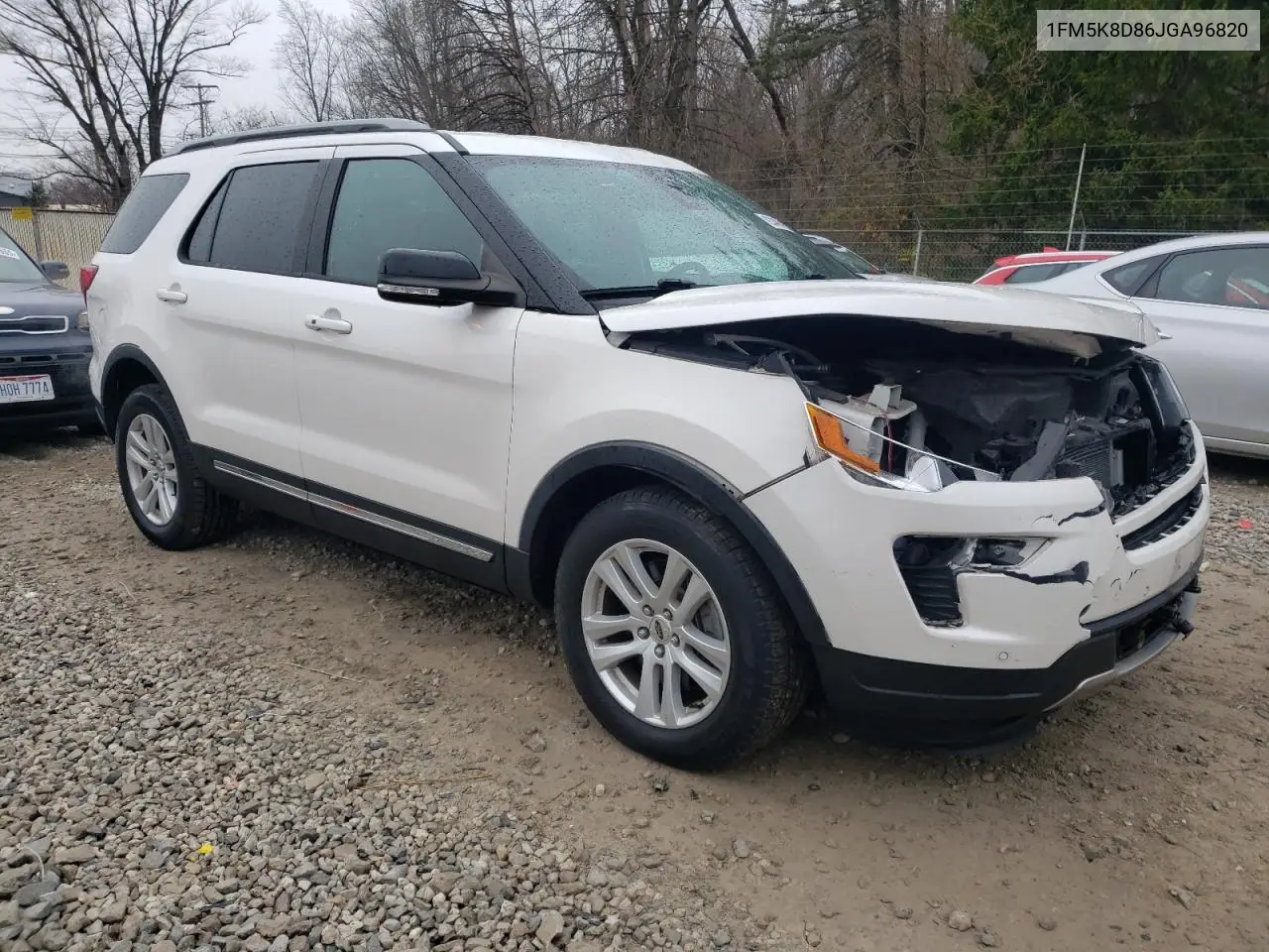 1FM5K8D86JGA96820 2018 Ford Explorer Xlt
