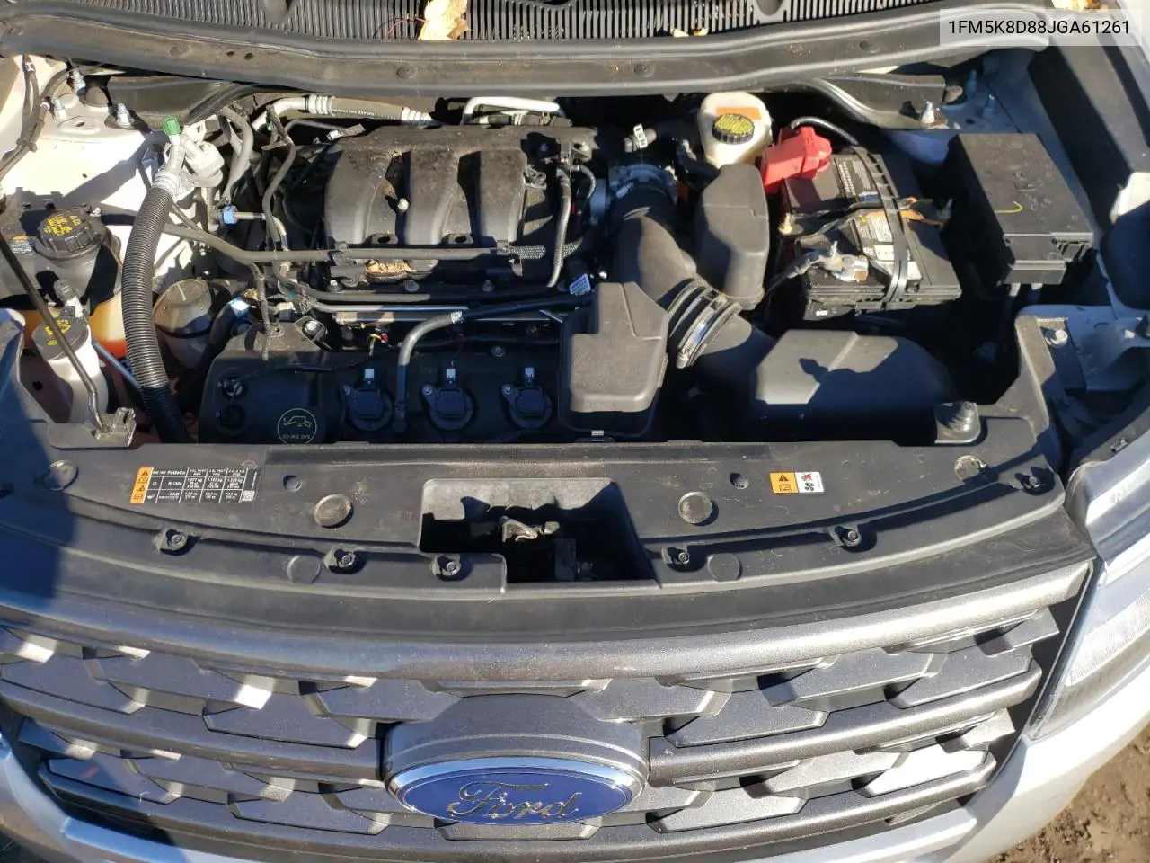 1FM5K8D88JGA61261 2018 Ford Explorer Xlt
