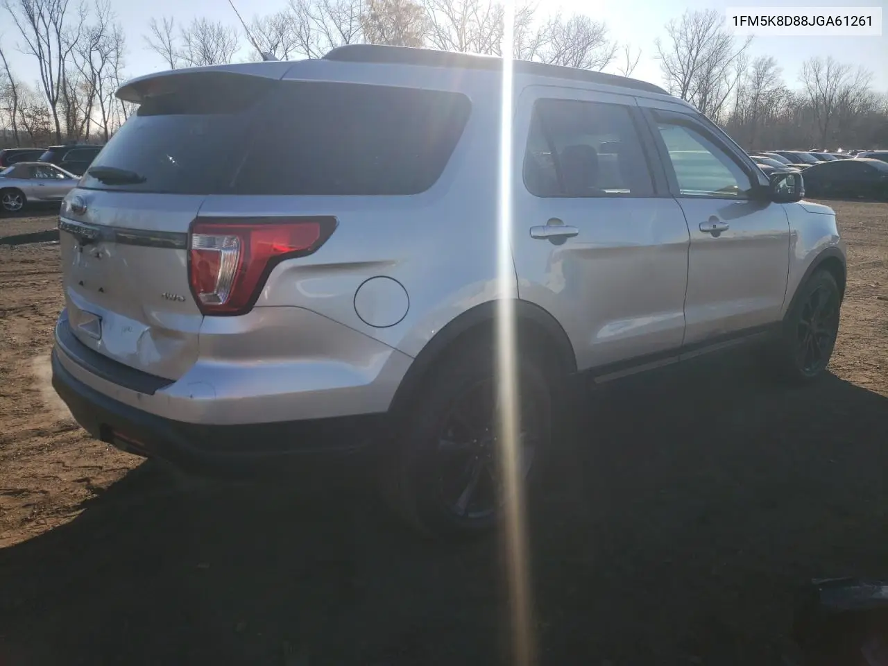 1FM5K8D88JGA61261 2018 Ford Explorer Xlt