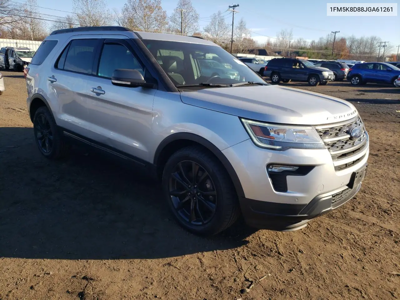 1FM5K8D88JGA61261 2018 Ford Explorer Xlt