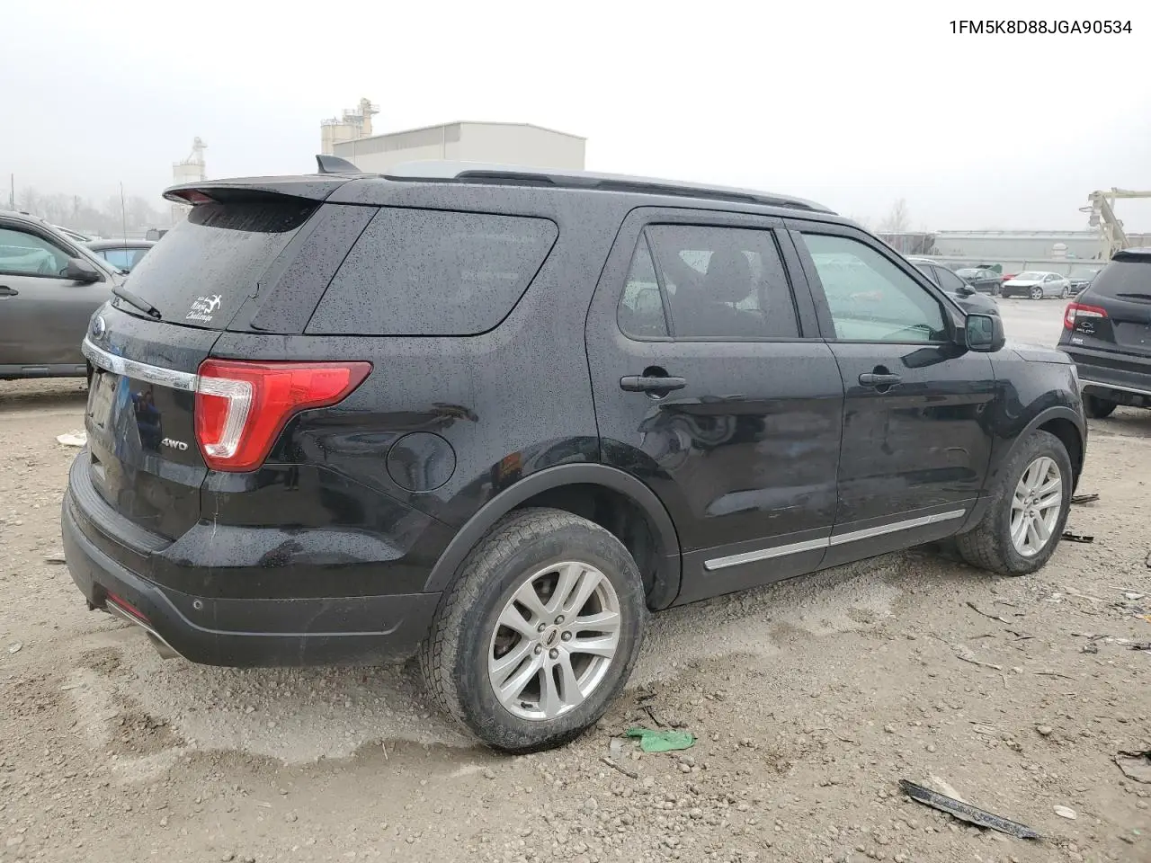 1FM5K8D88JGA90534 2018 Ford Explorer Xlt