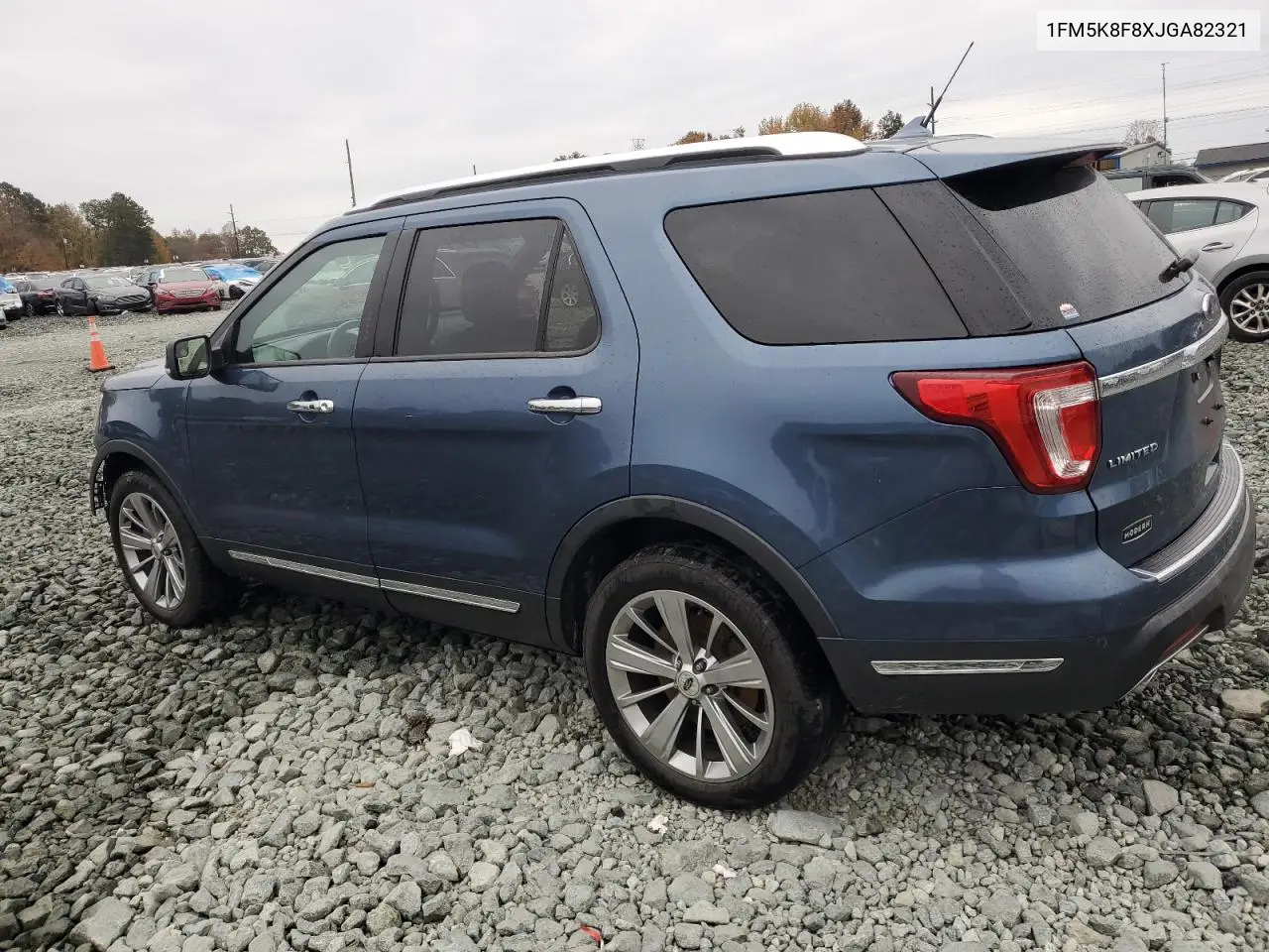 1FM5K8F8XJGA82321 2018 Ford Explorer Limited