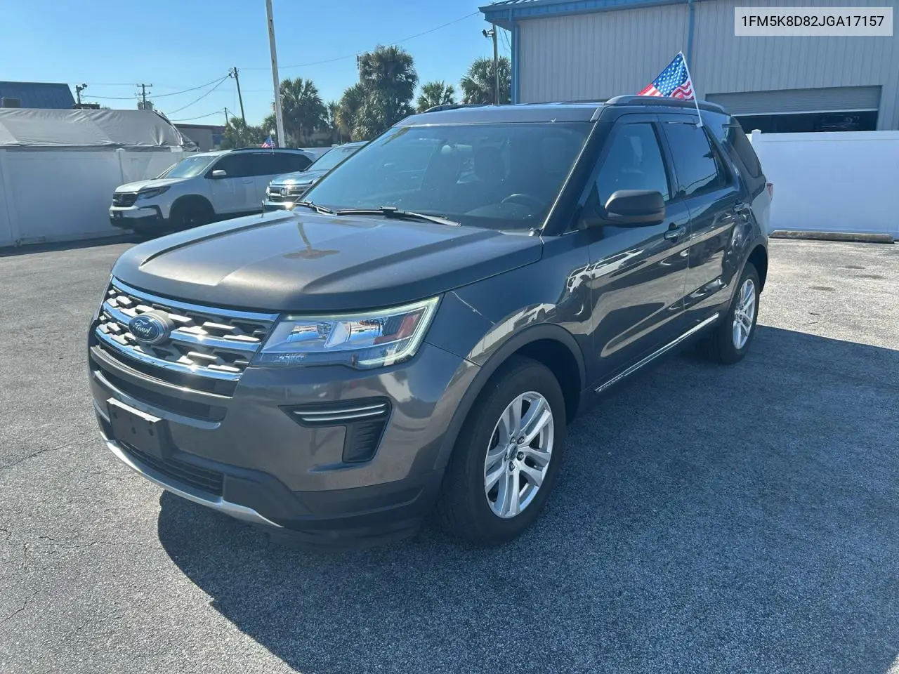 1FM5K8D82JGA17157 2018 Ford Explorer Xlt